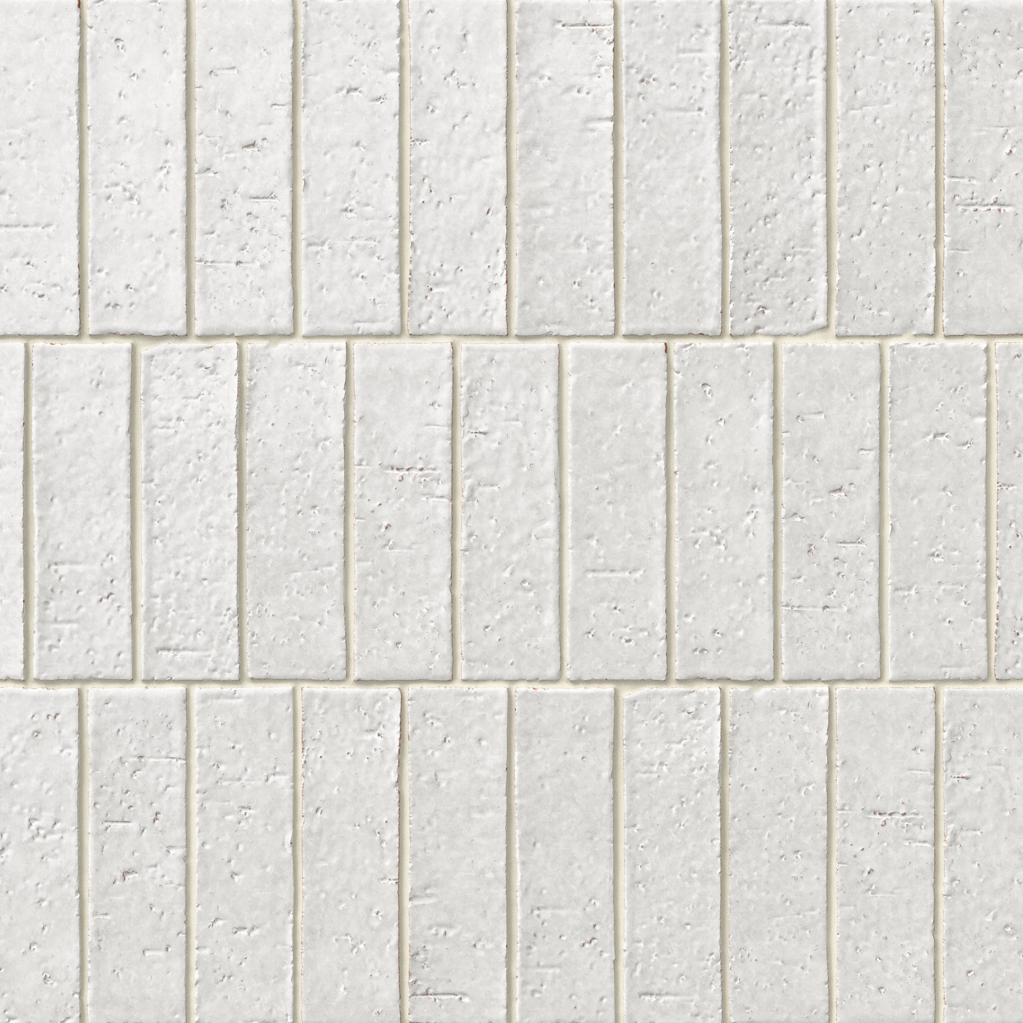 Elias 2x8 Glossy Brick Tile in Dove