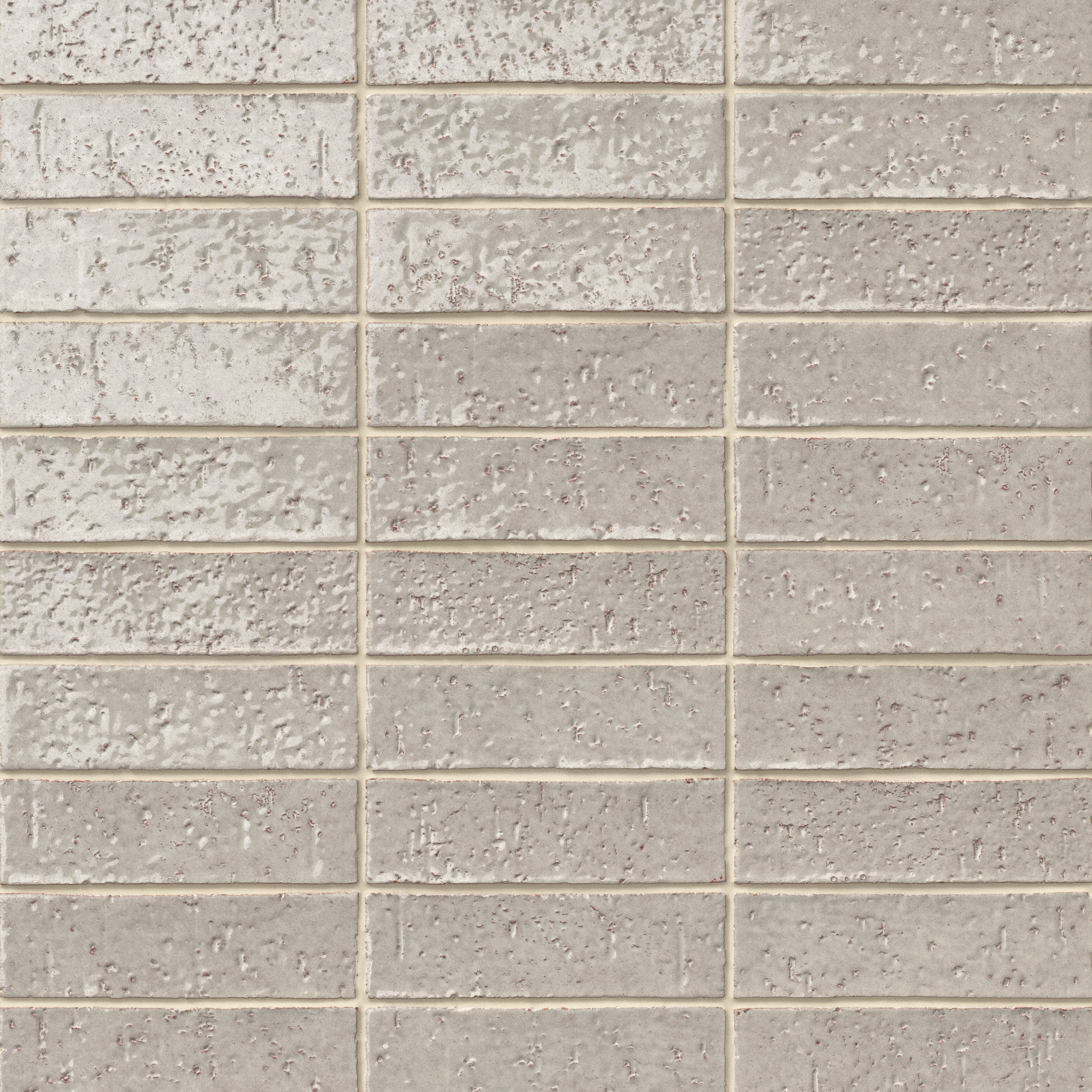 Elias 2x8 Glossy Brick Tile in Bone