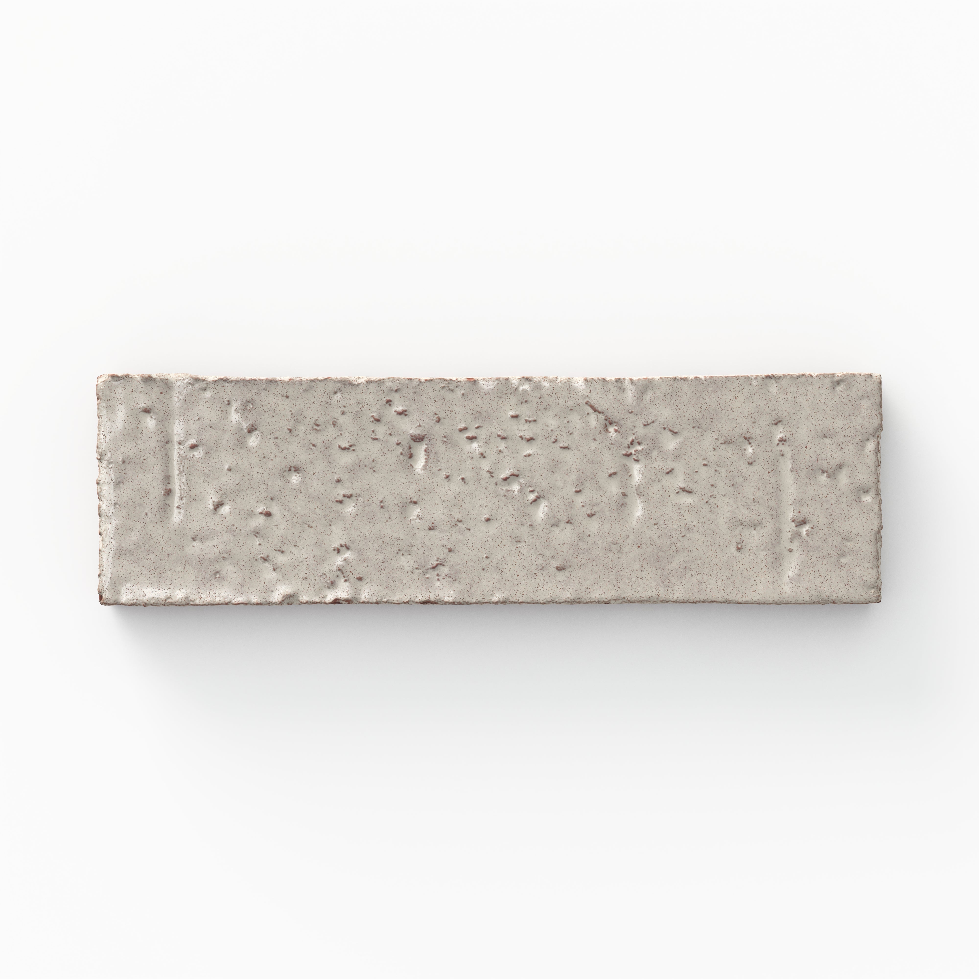 Elias 2x8 Glossy Brick Tile in Bone