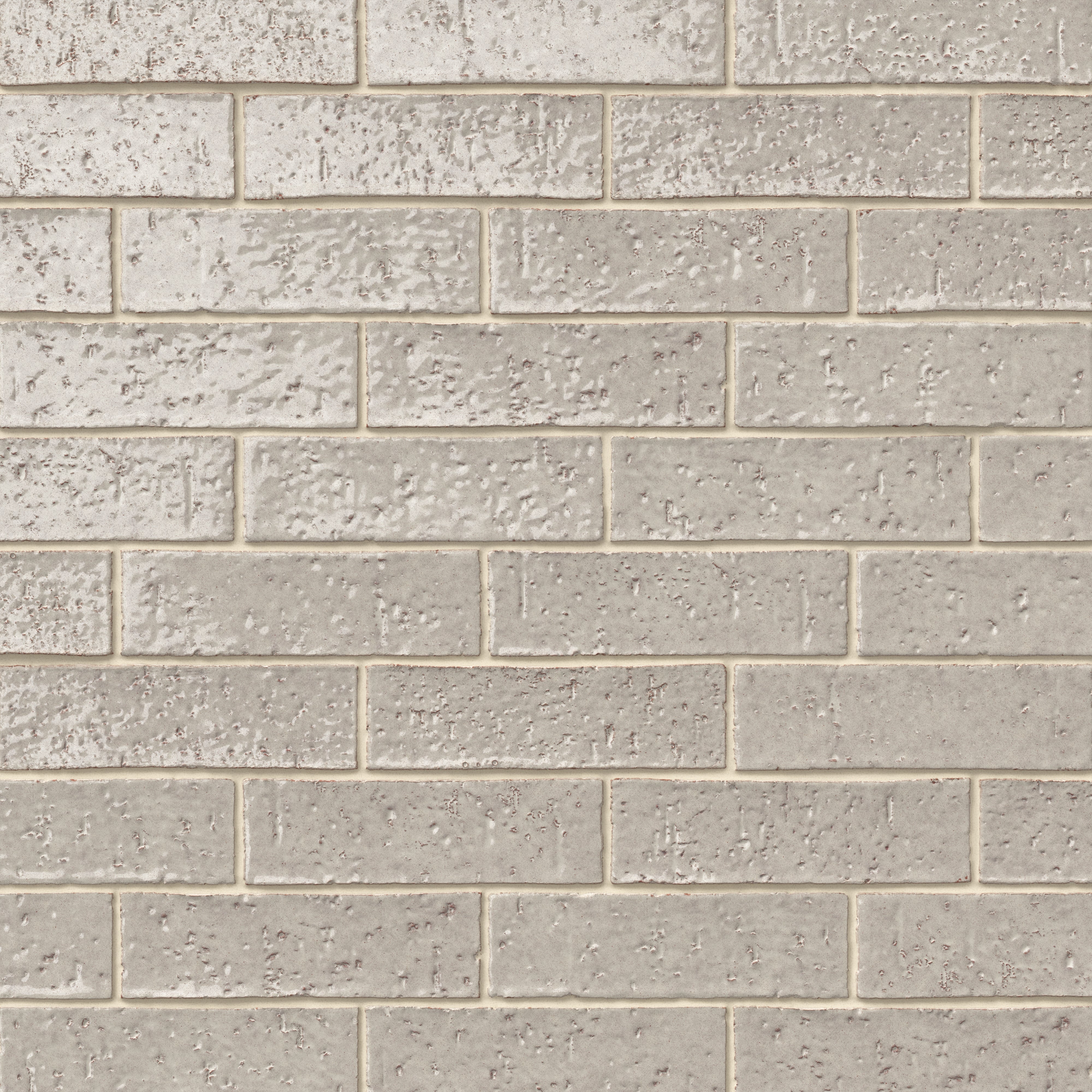 Elias 2x8 Glossy Brick Tile in Bone