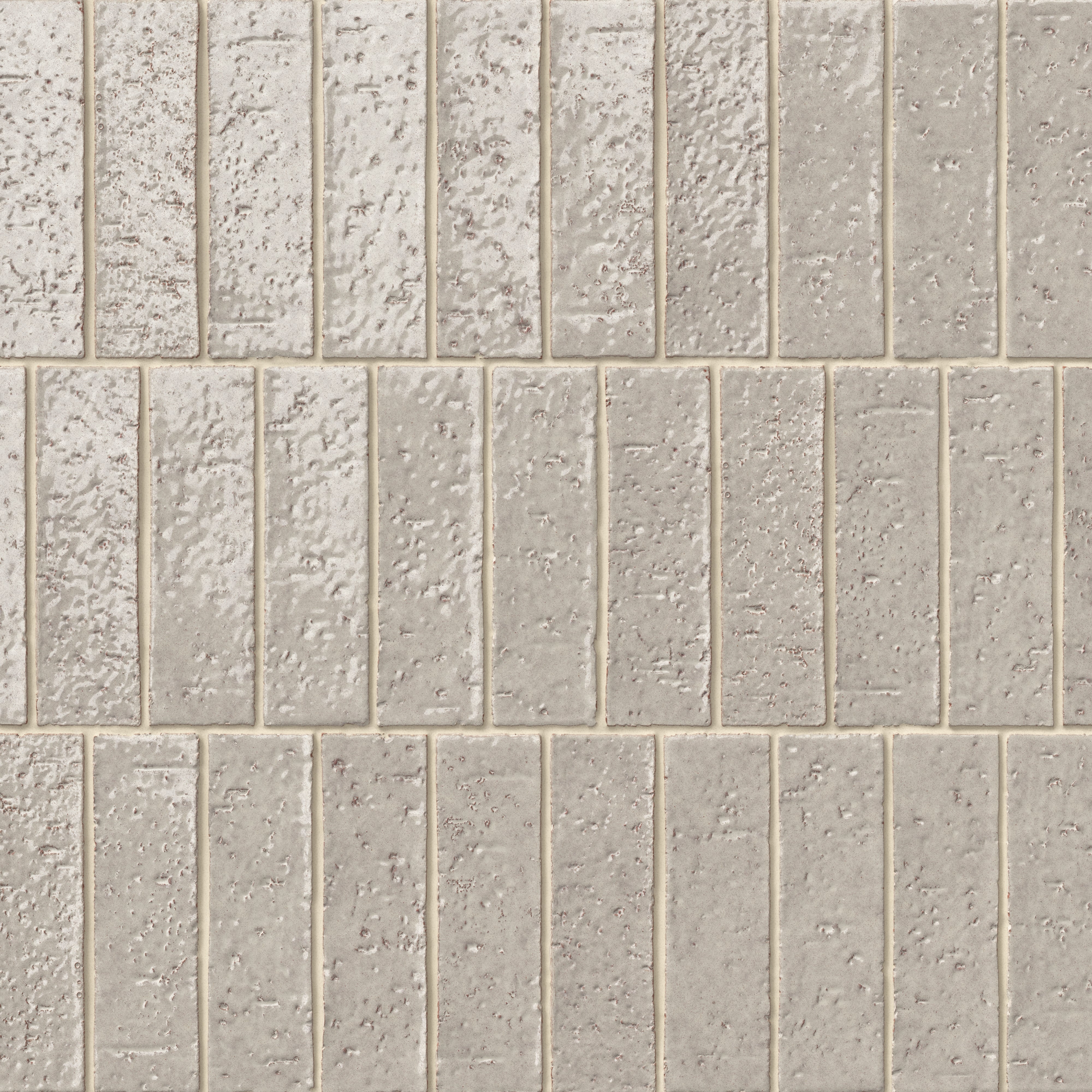 Elias 2x8 Glossy Brick Tile in Bone