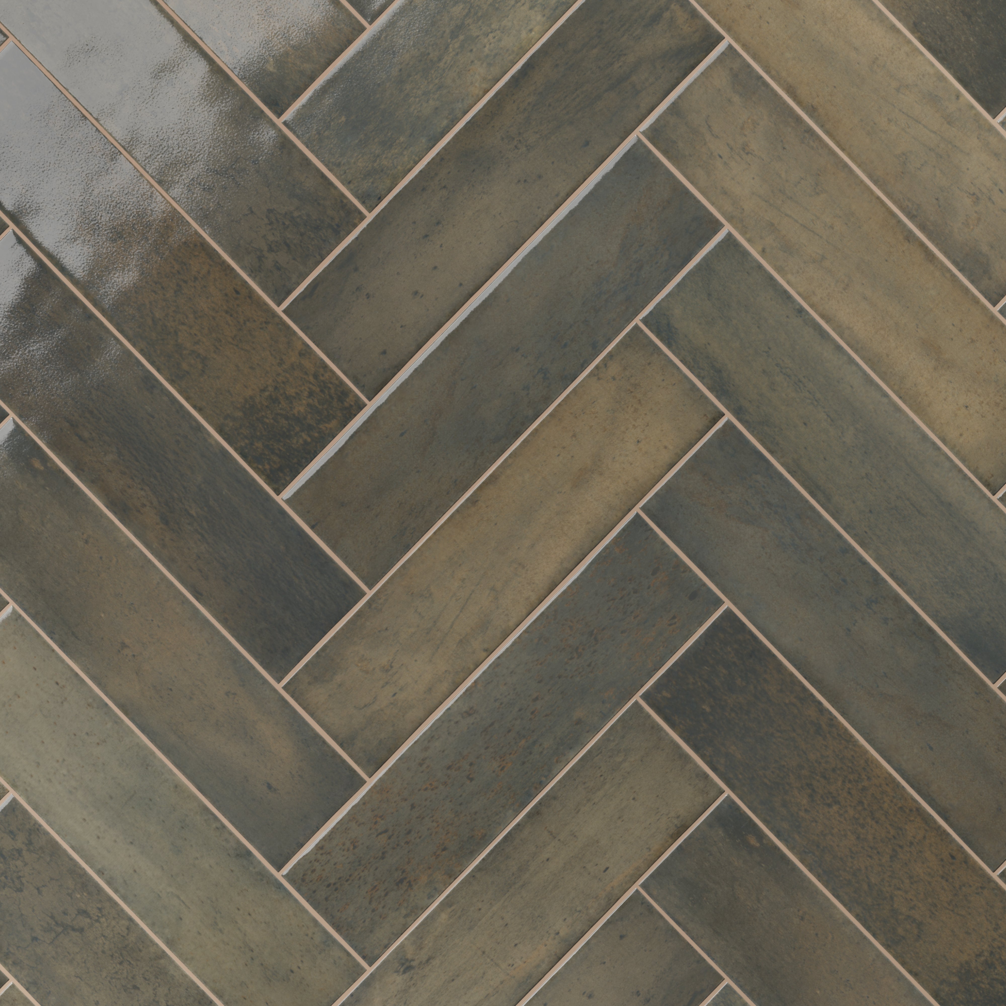 Colby 2 x 10 Glossy Porcelain Subway Tile in Nero