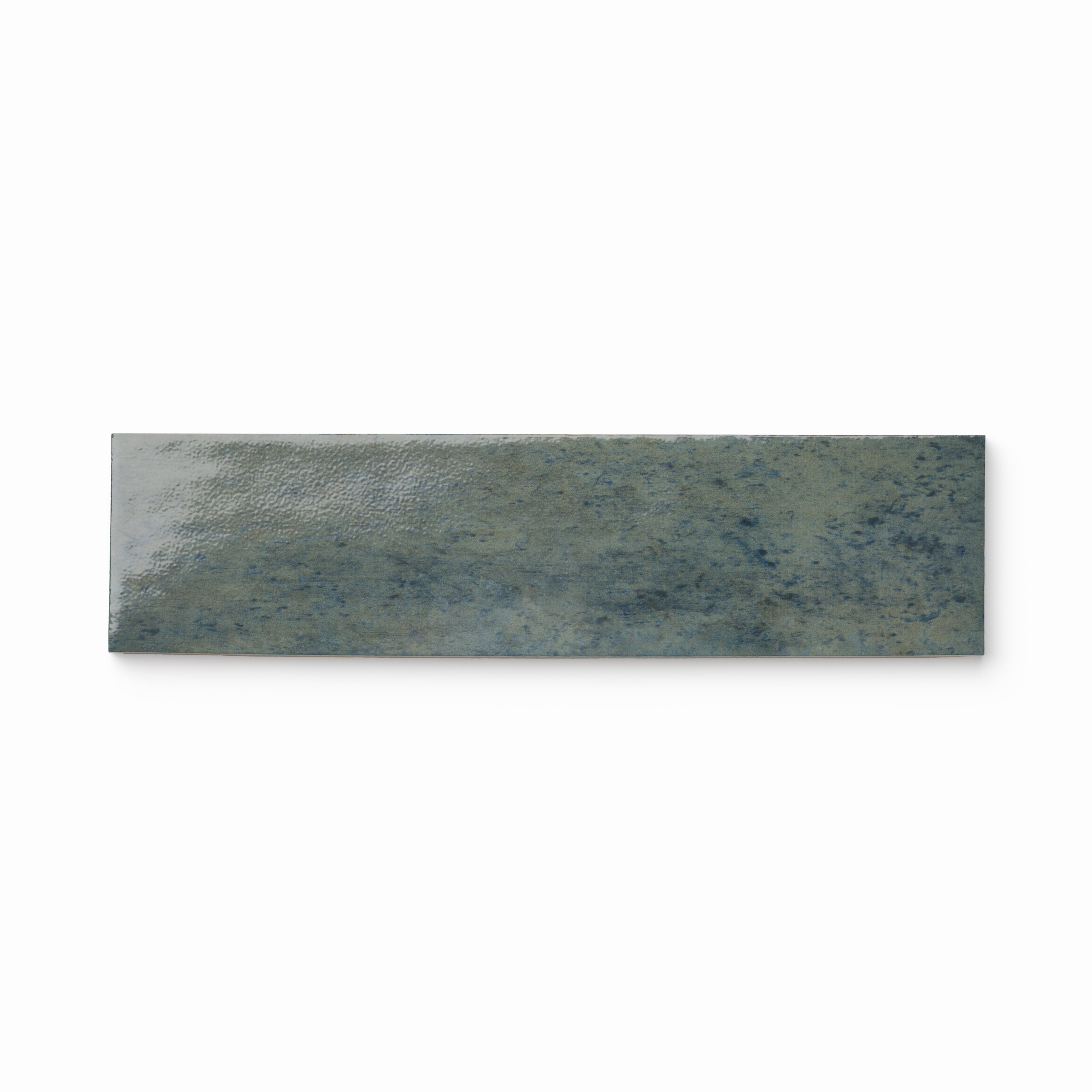 Colby 2x5 Glossy Porcelain Subway Tile in Denim Sample