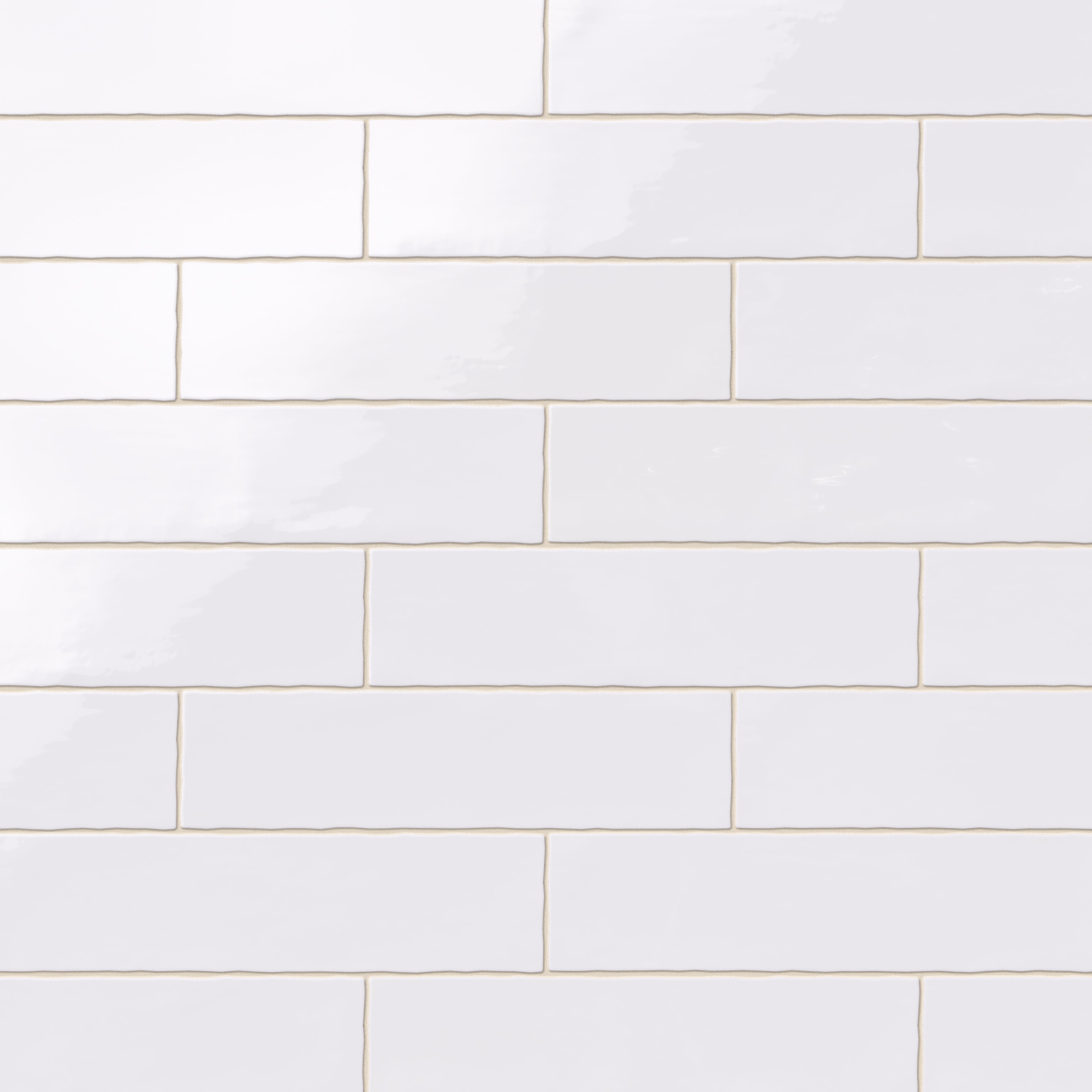 Harper 3x12 Glossy Ceramic Tile in White
