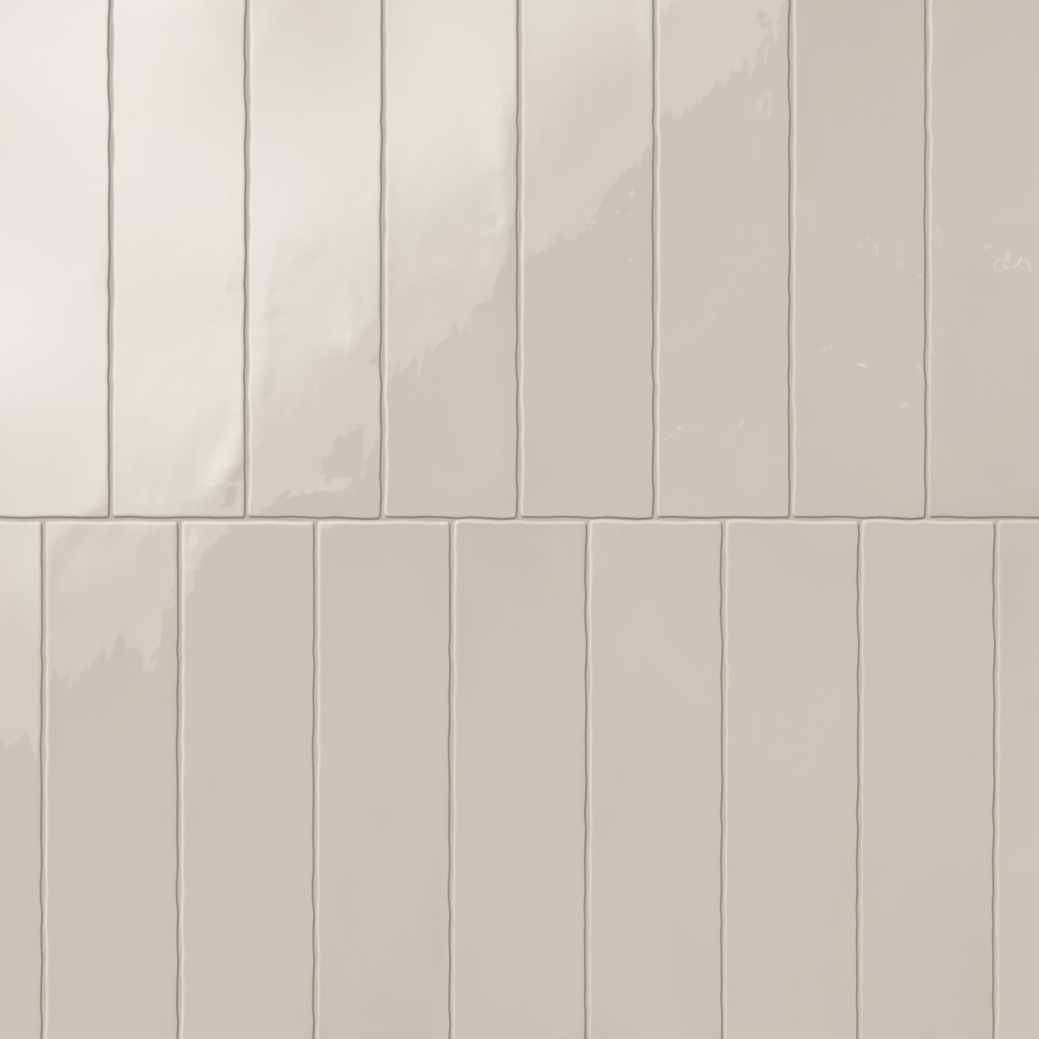 Harper 3x12 Glossy Ceramic Tile in Eggshell