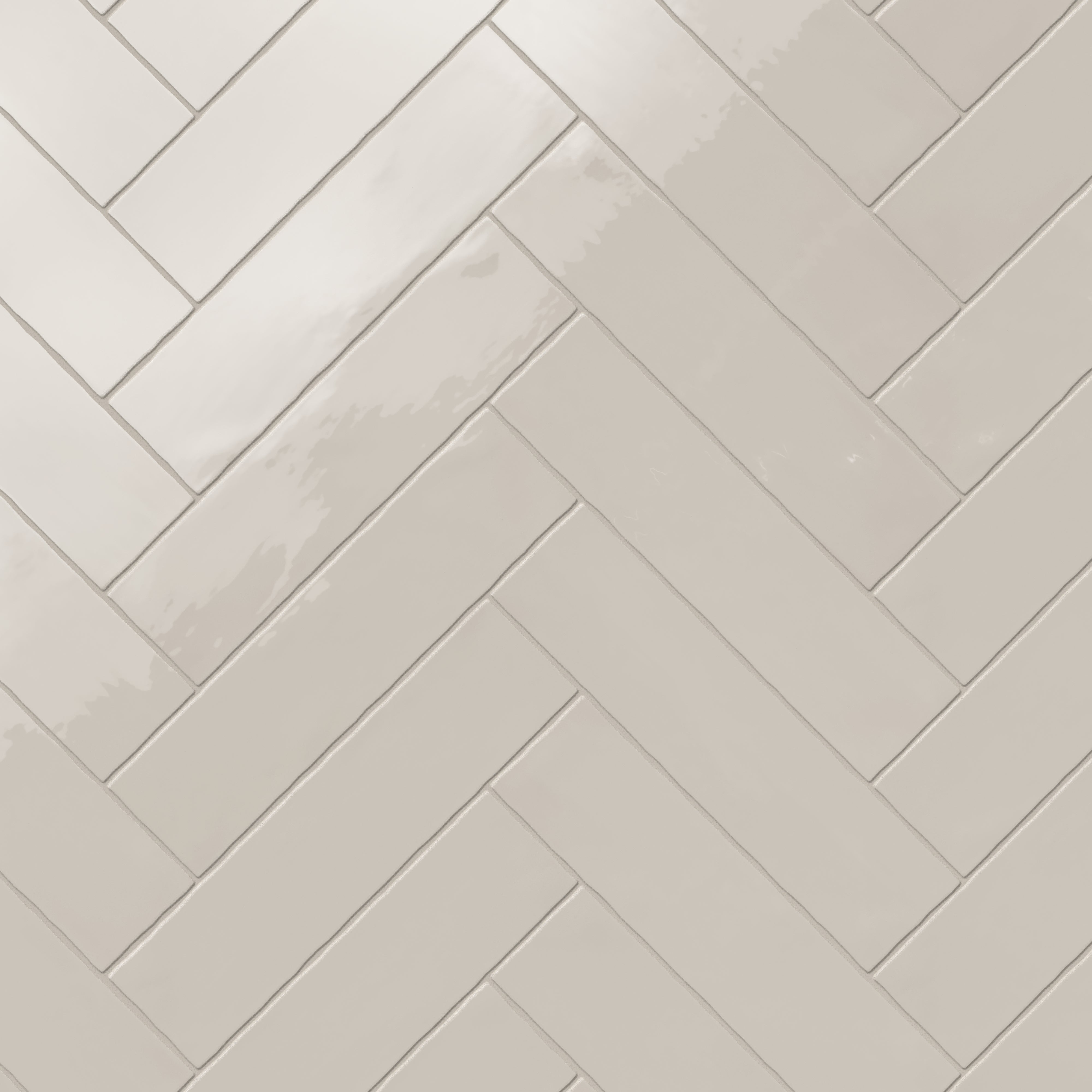 Harper 3x12 Glossy Ceramic Tile in Eggshell