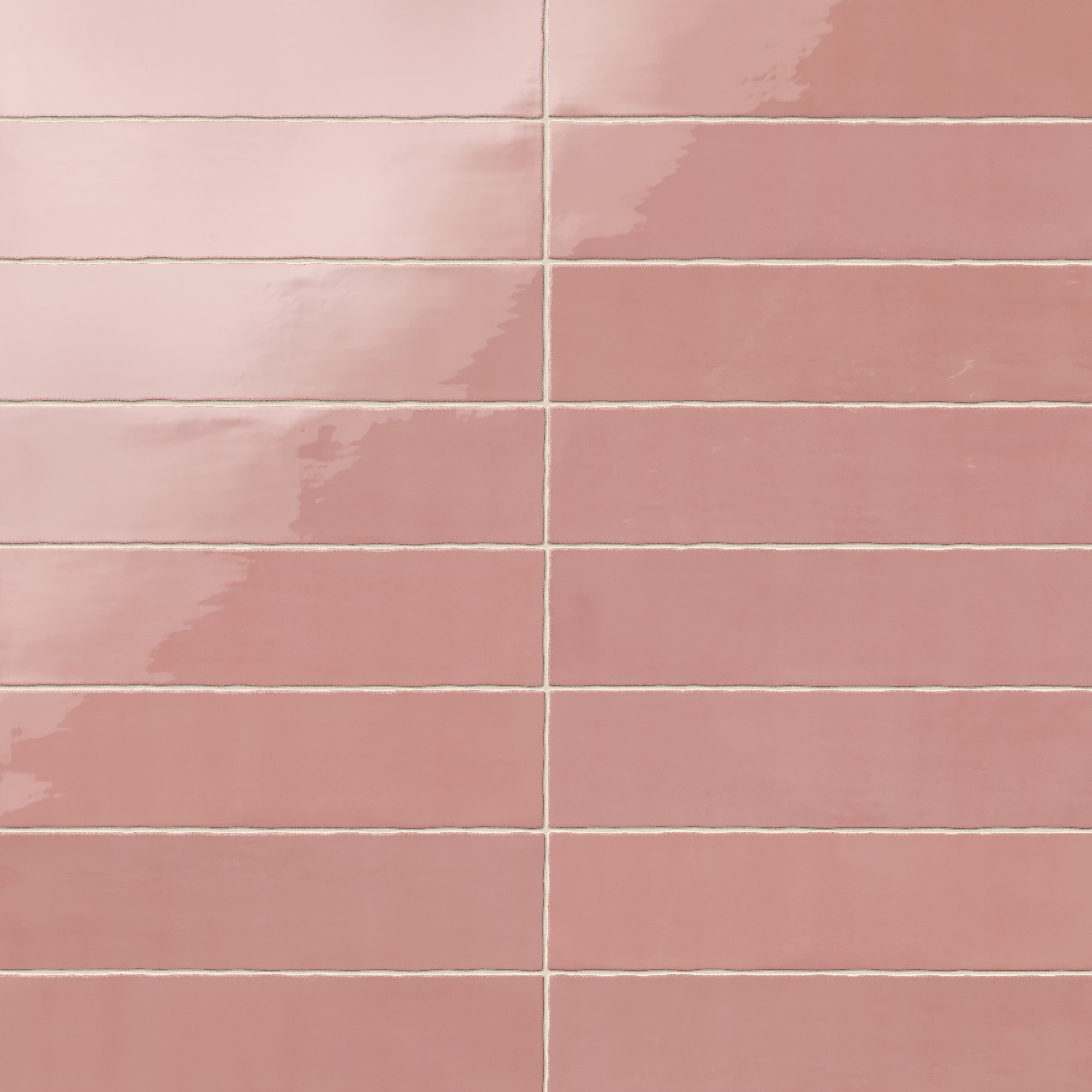 Harper 3x12 Glossy Ceramic Tile in Blush