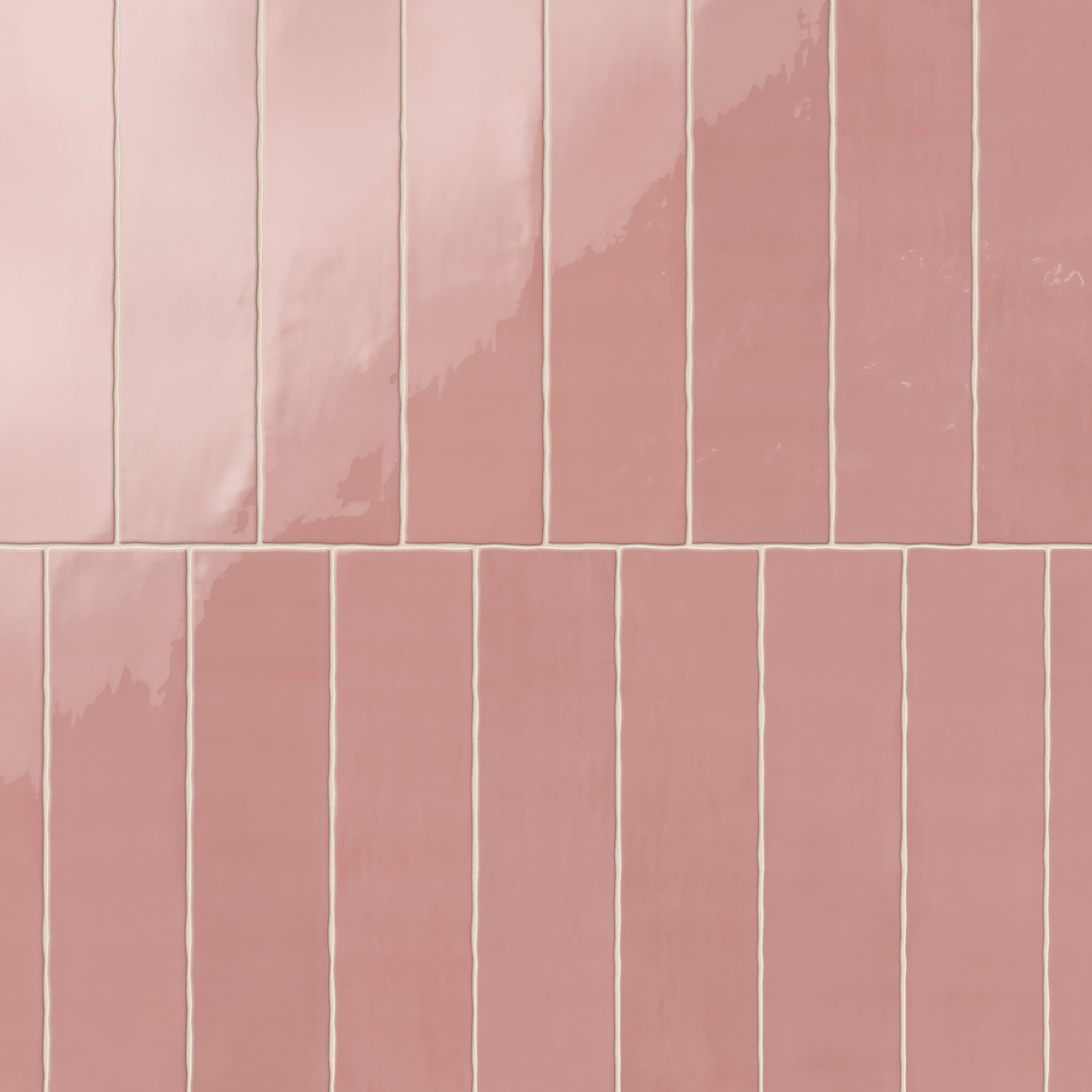 Harper 3x12 Glossy Ceramic Tile in Blush