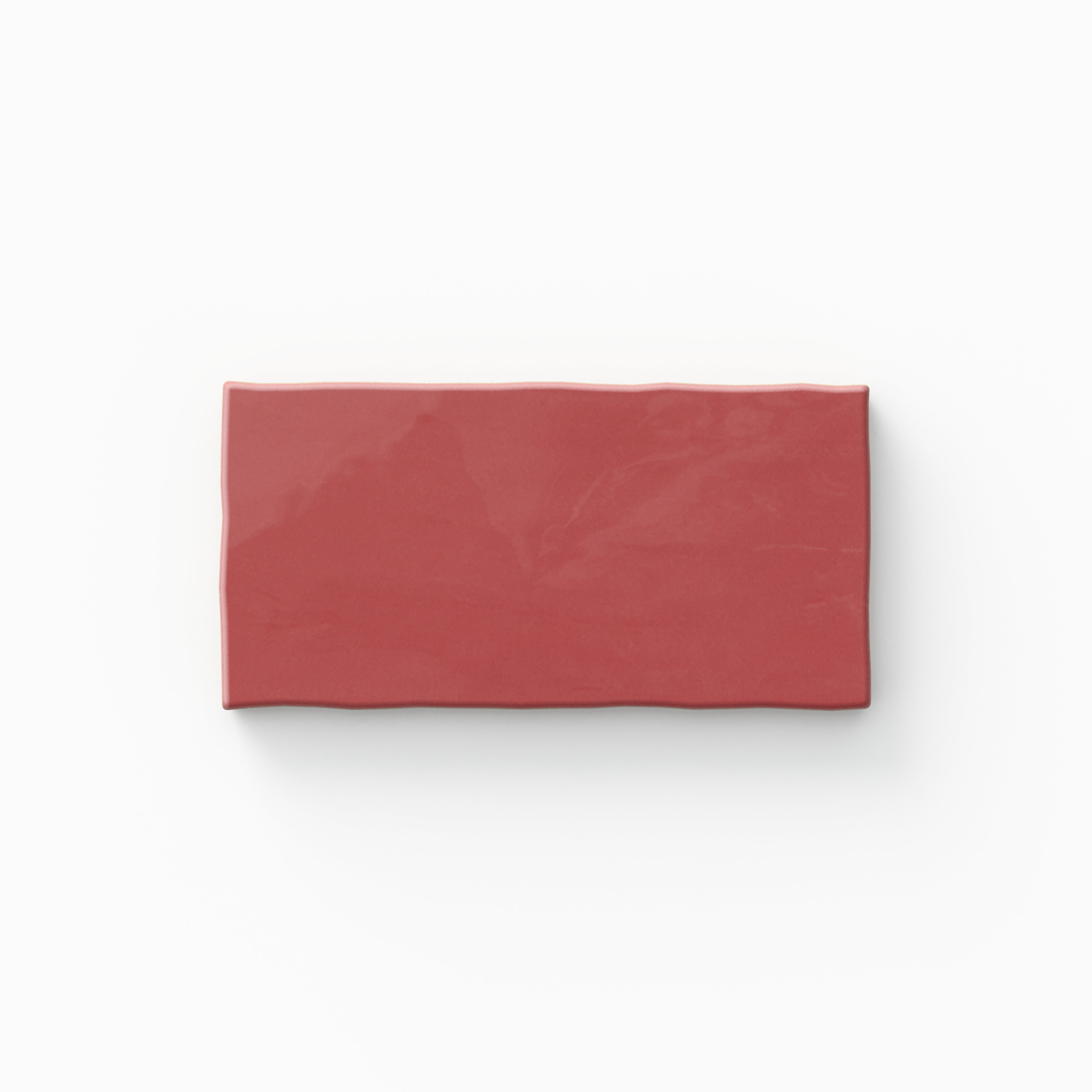 Harper 3 x 6 Glossy in Vermilion Sample