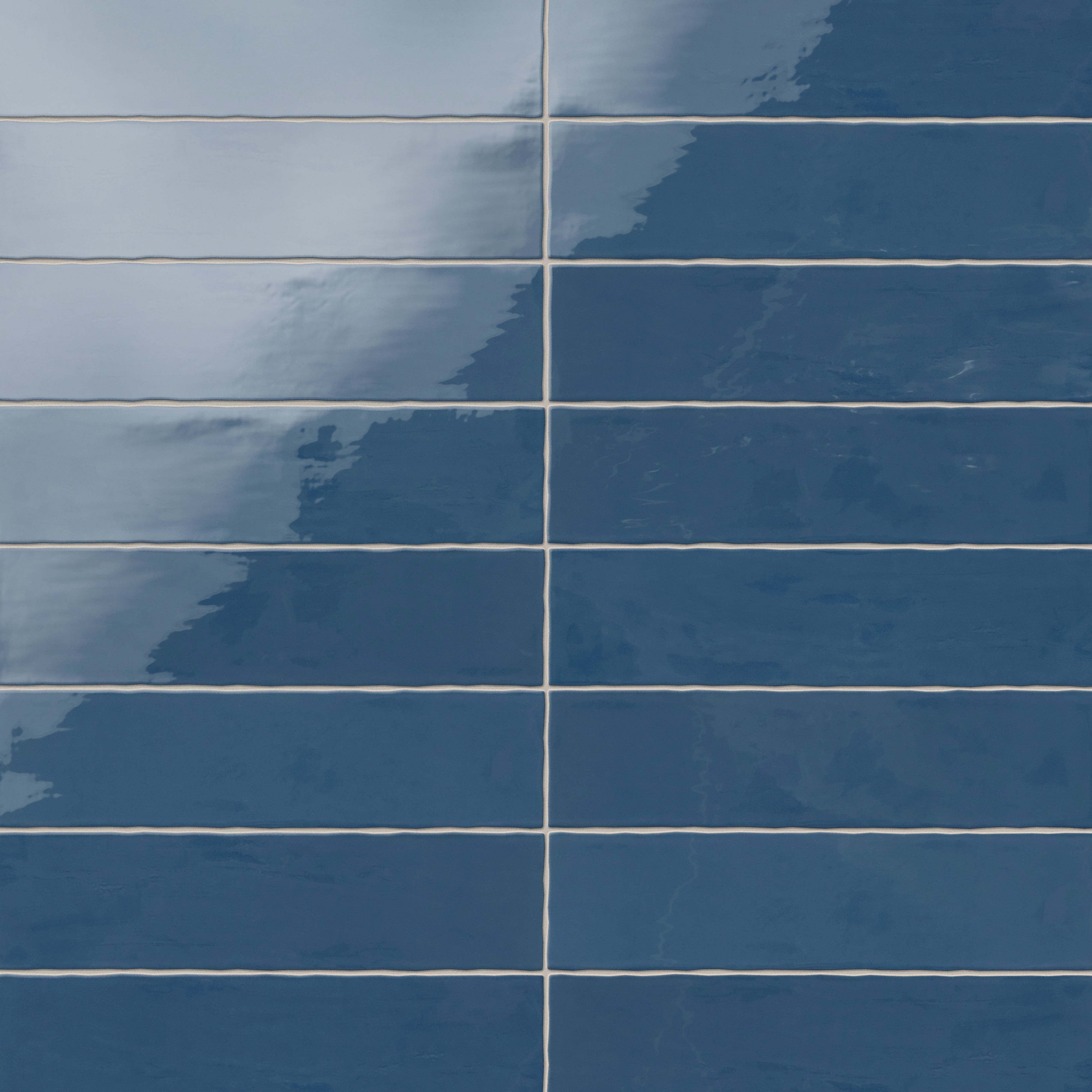 Harper 3x12 Glossy Ceramic Tile in Cerulean