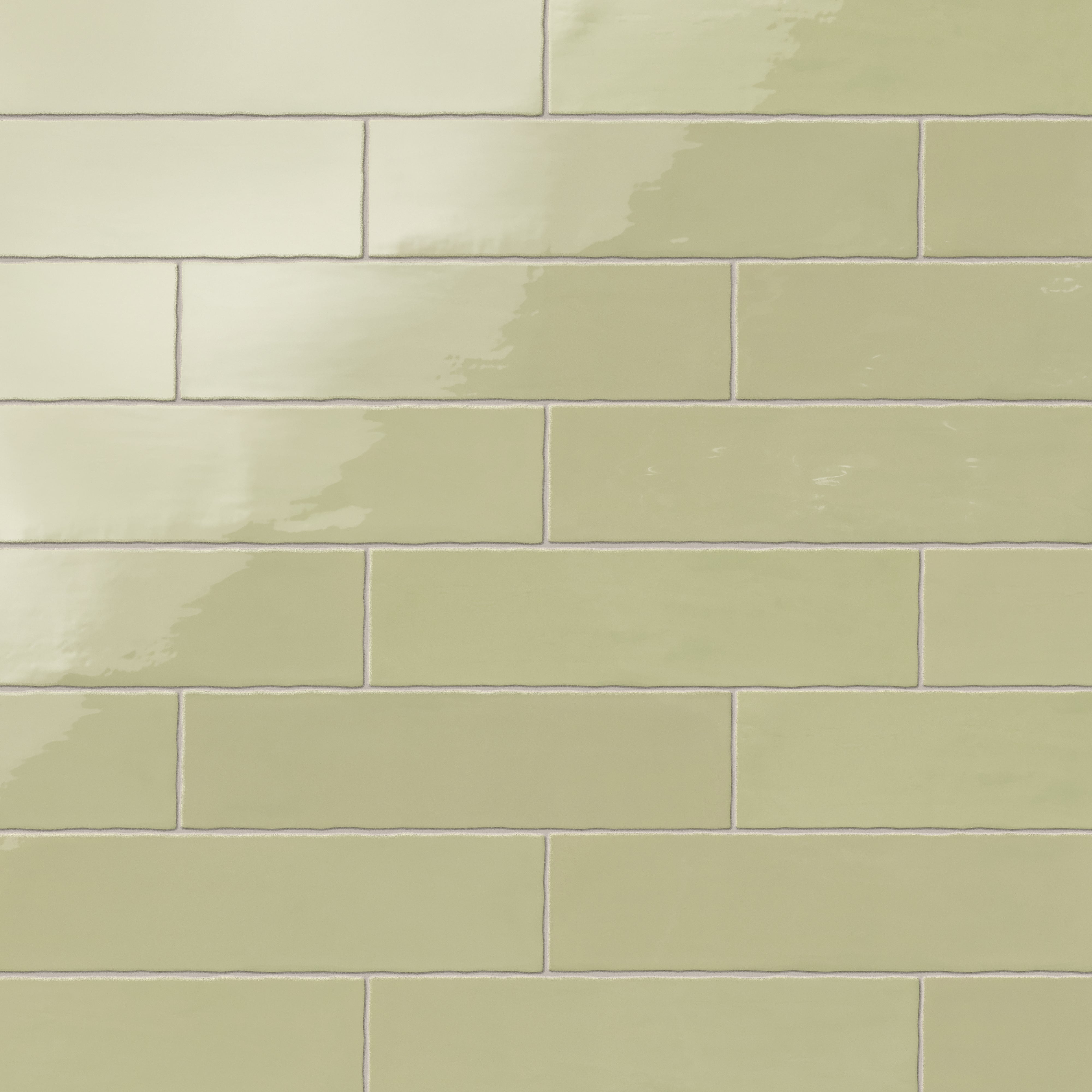 Harper 3x12 Glossy Ceramic Tile in Basil