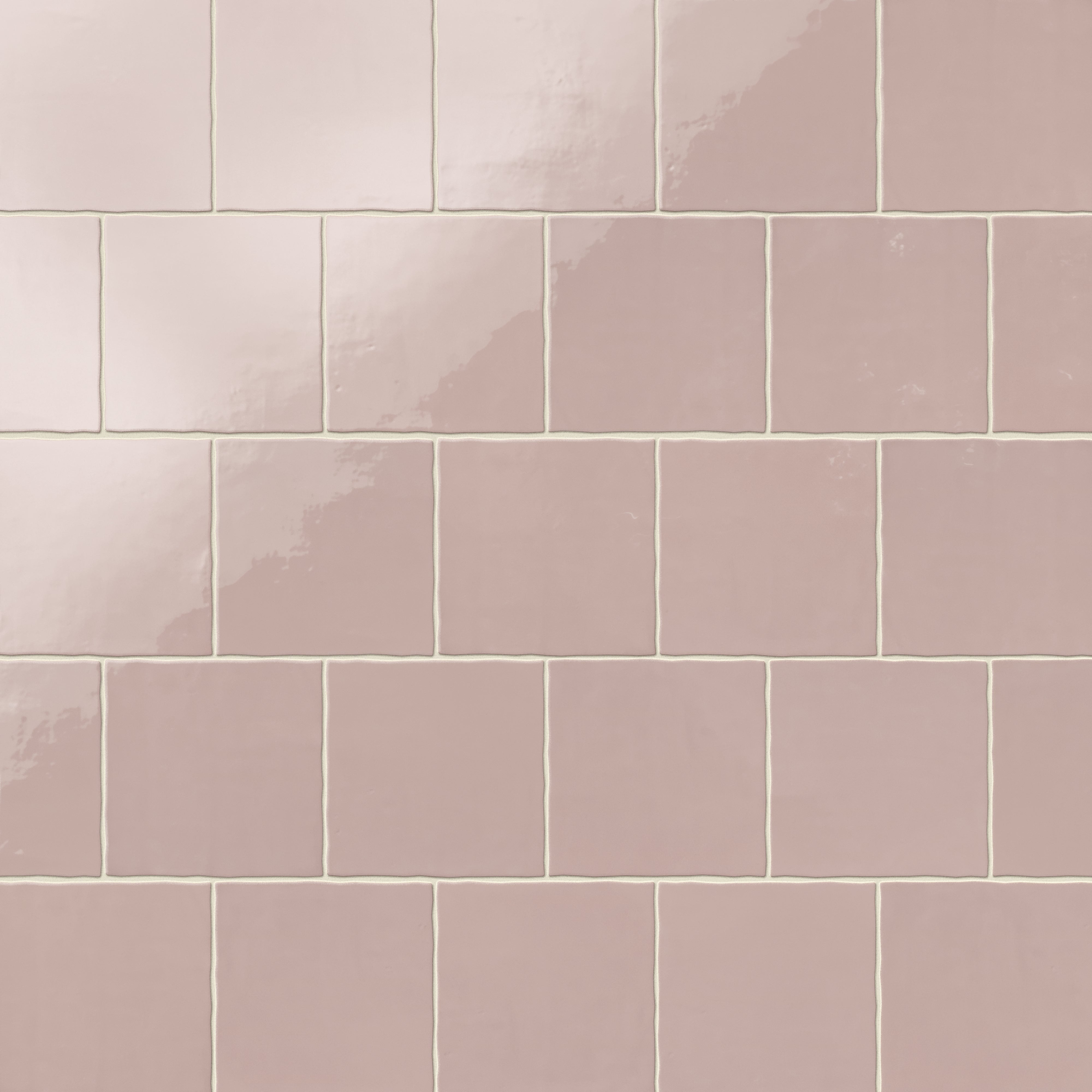 Harper 5x5 Glossy Ceramic Tile in Bone