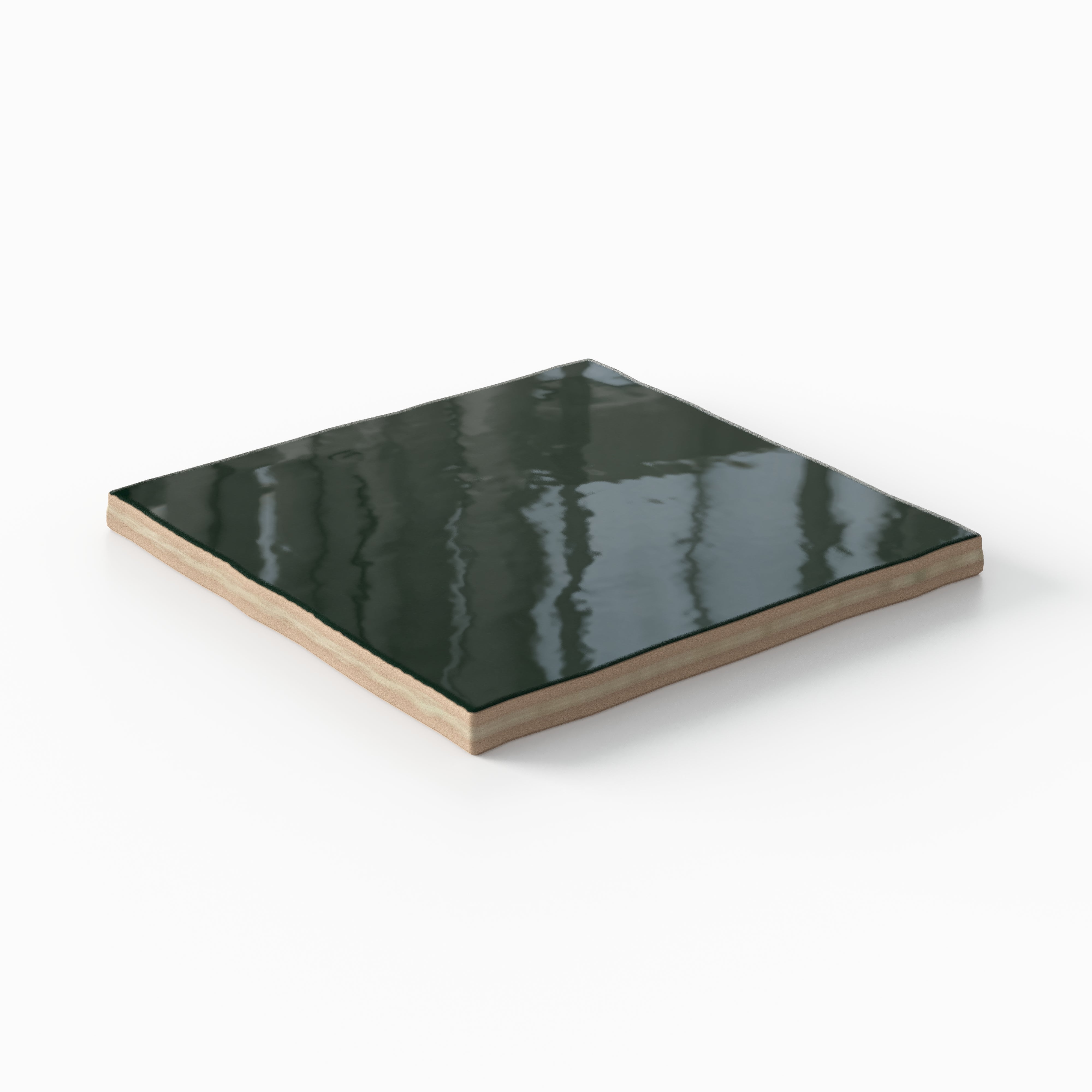 Harper 5x5 Glossy Ceramic Tile in Forest