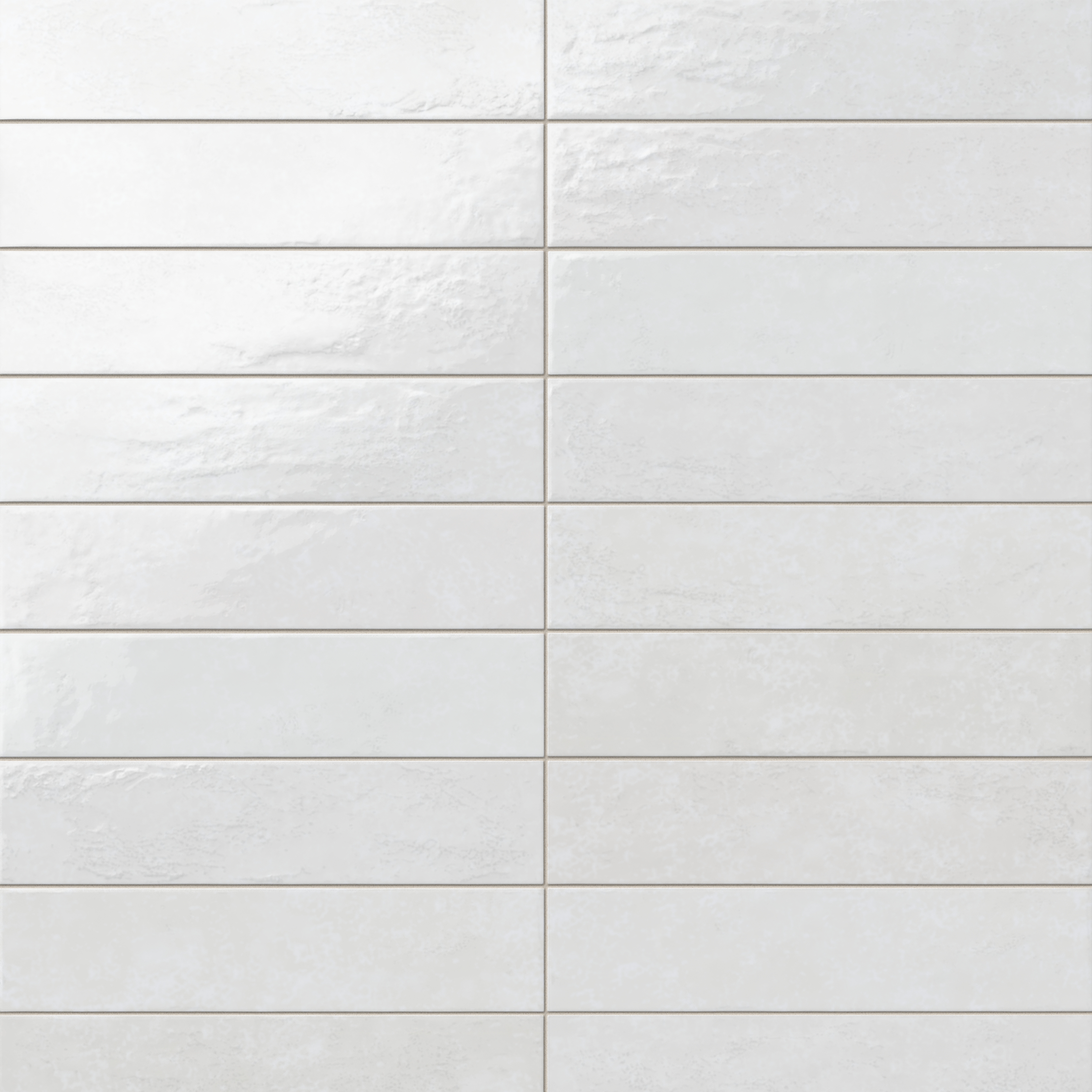 Aurelia 2x11 Glossy Porcelain Tile in White