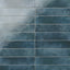 Aurelia 2x11 Glossy Porcelain Tile in Marine