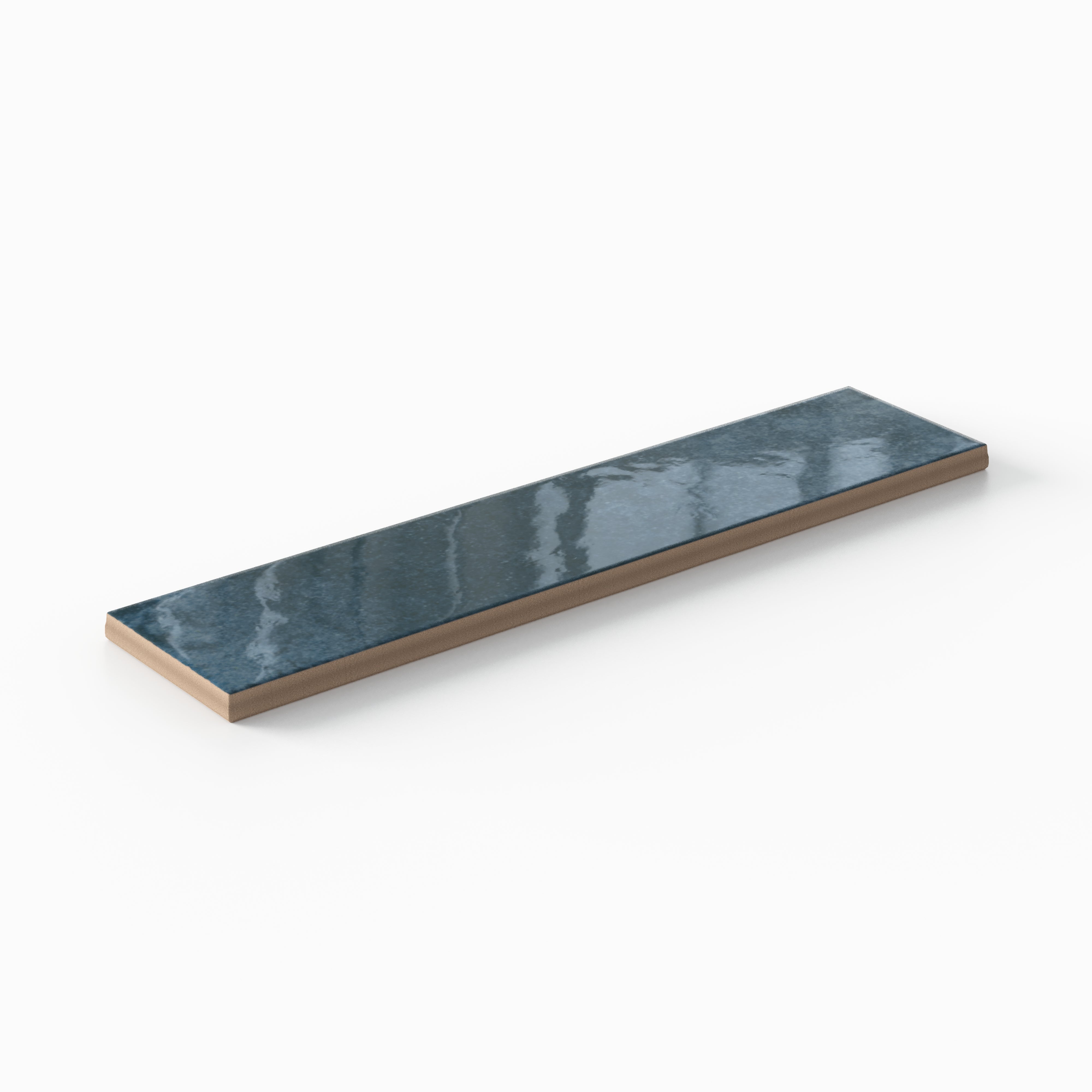 Aurelia 2x11 Glossy Porcelain Tile in Marine