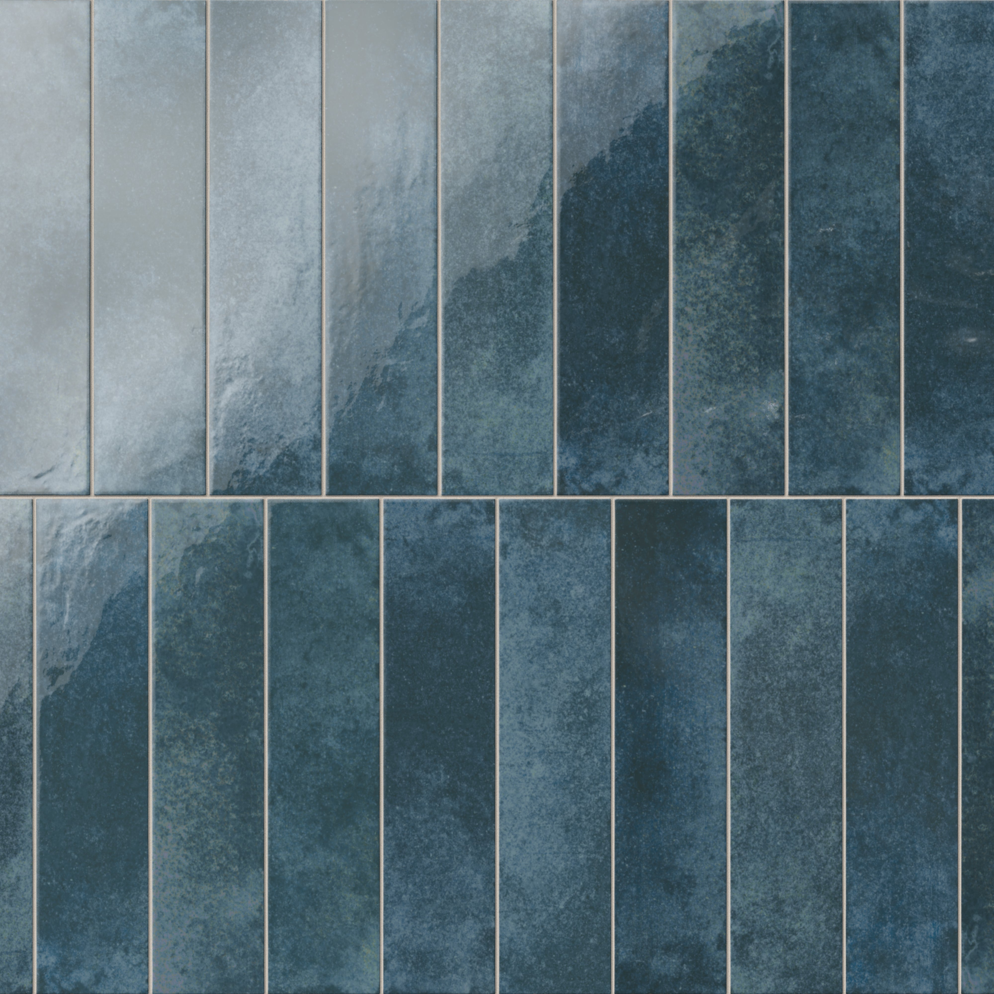 Aurelia 2x11 Glossy Porcelain Tile in Marine