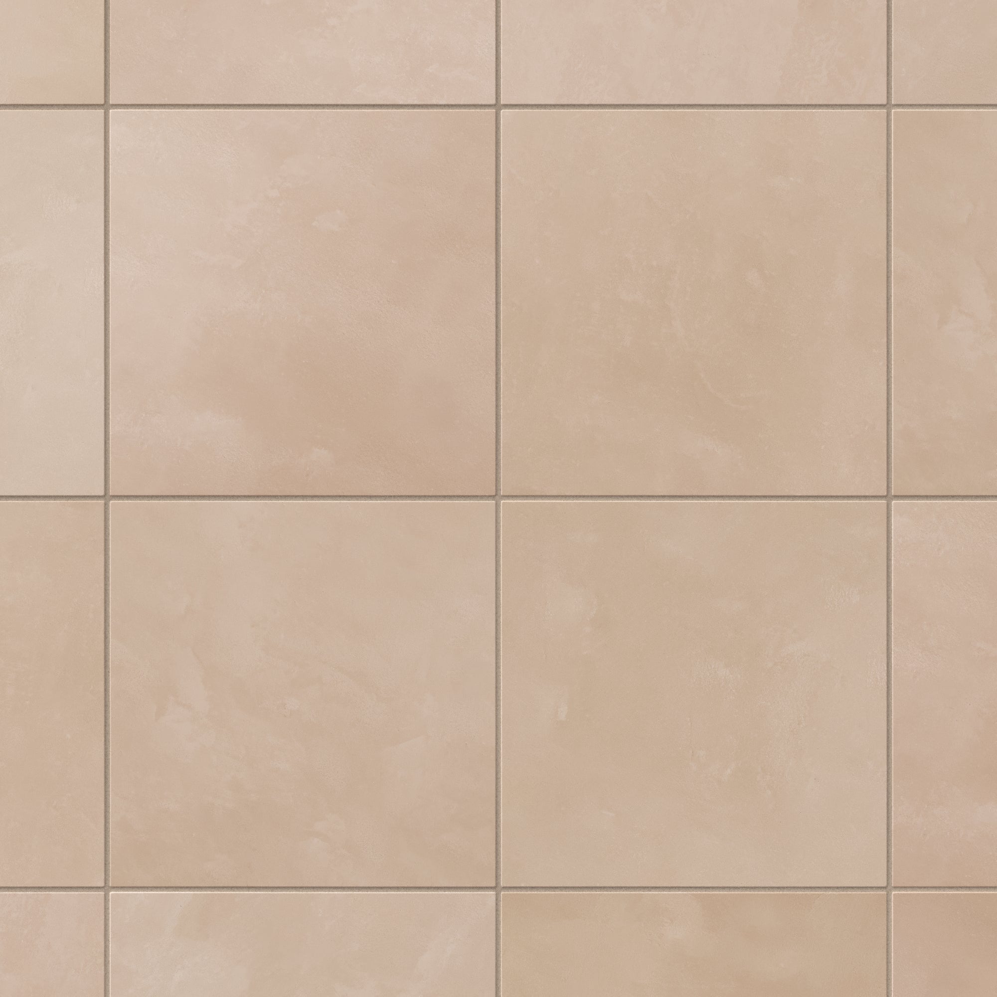 Isabel 6x6 Matte Porcelain Tile in Almond Mist