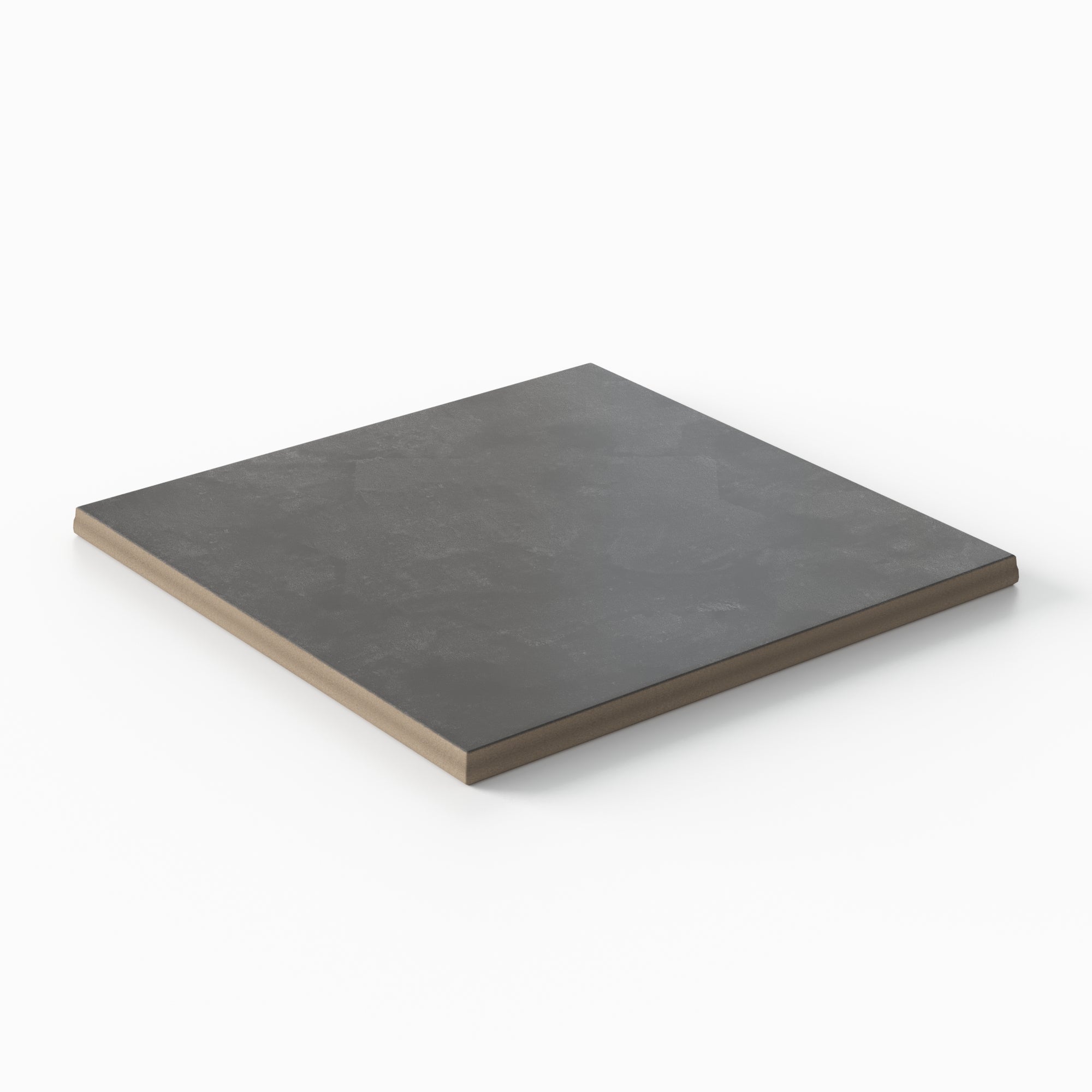 Isabel 6x6 Matte Porcelain Tile in Charcoal