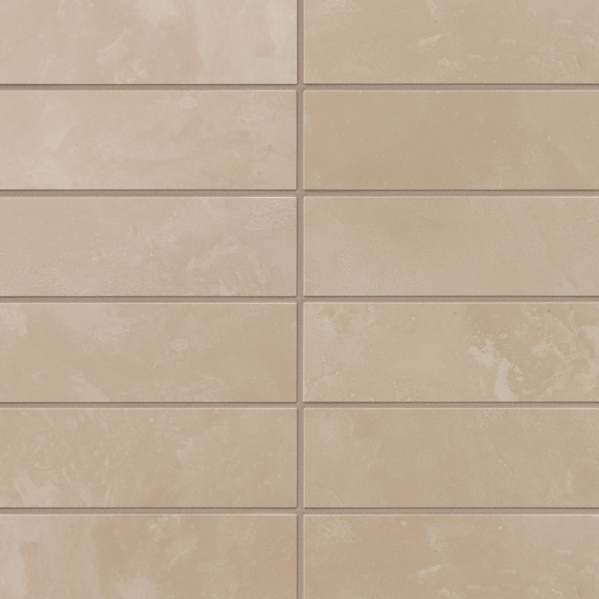 Isabel 2 x 6 Matte Porcelain Tile in Almond Mist