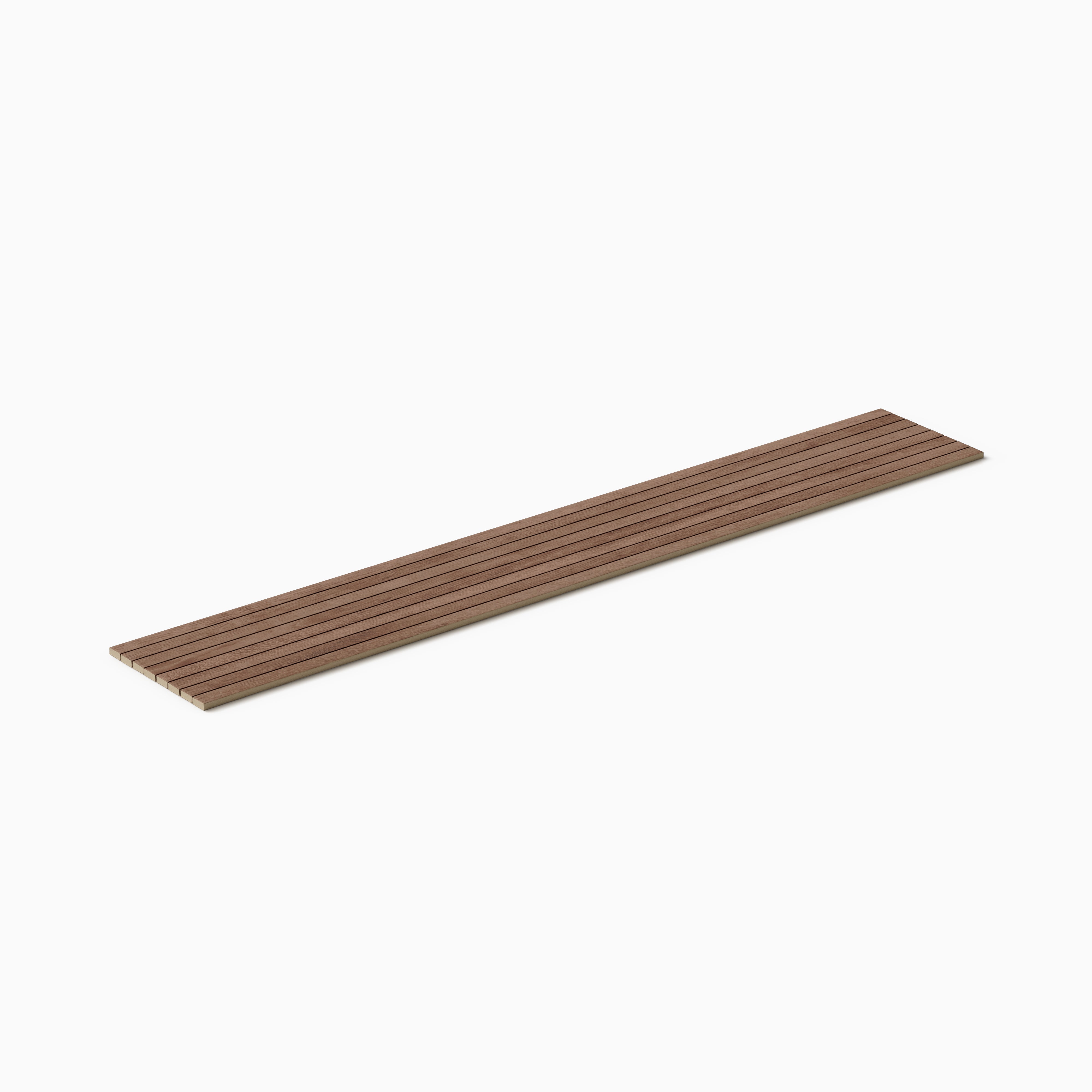 Nora 8x48 Matte Porcelain Mosaic Tile in Espresso