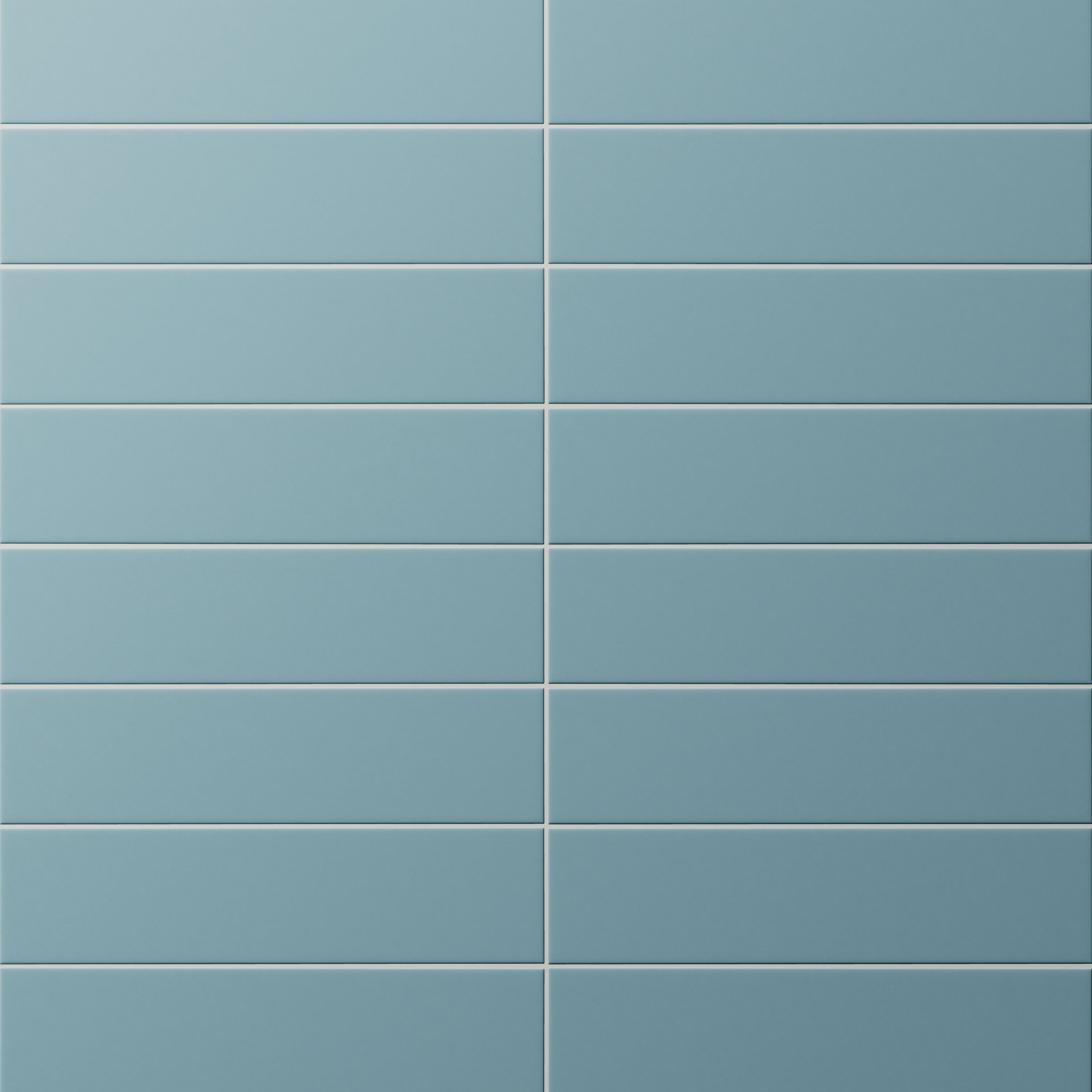 Merrick 3x11 Glossy Porcelain Tile in Ska Blue