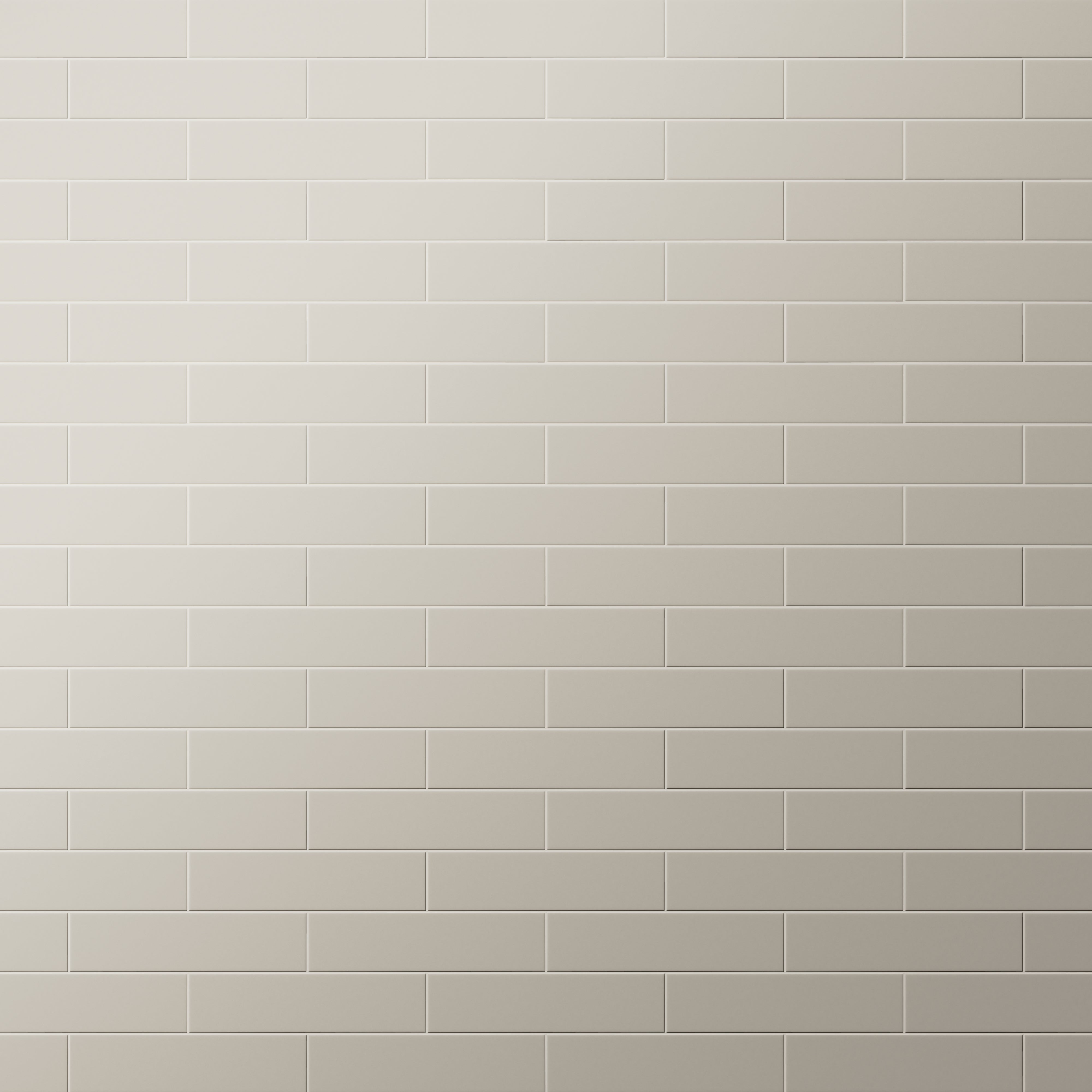 Merrick 3x11 Glossy Porcelain Tile in Grunge Greige