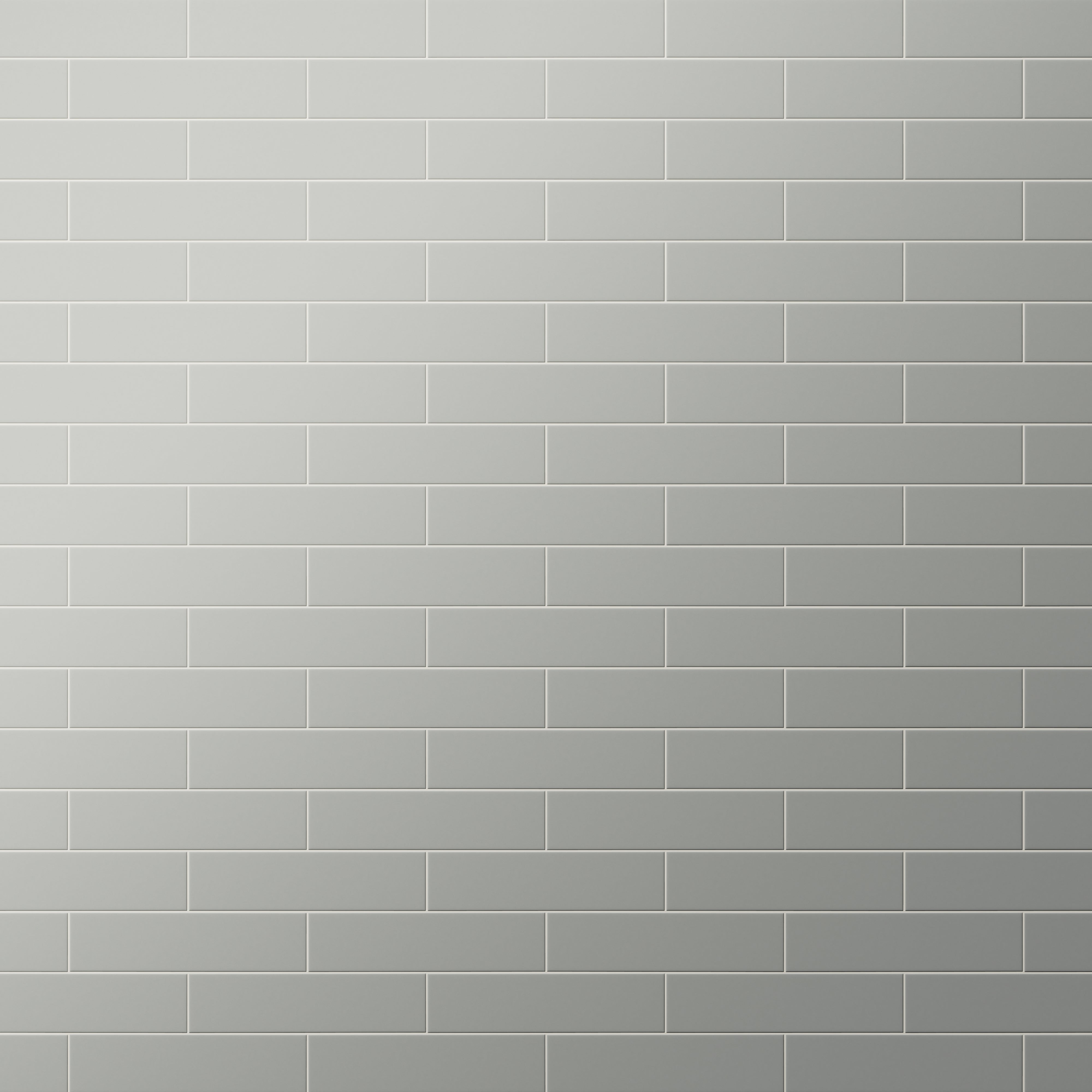 Merrick 3x11 Glossy Porcelain Tile in Gothic Grey