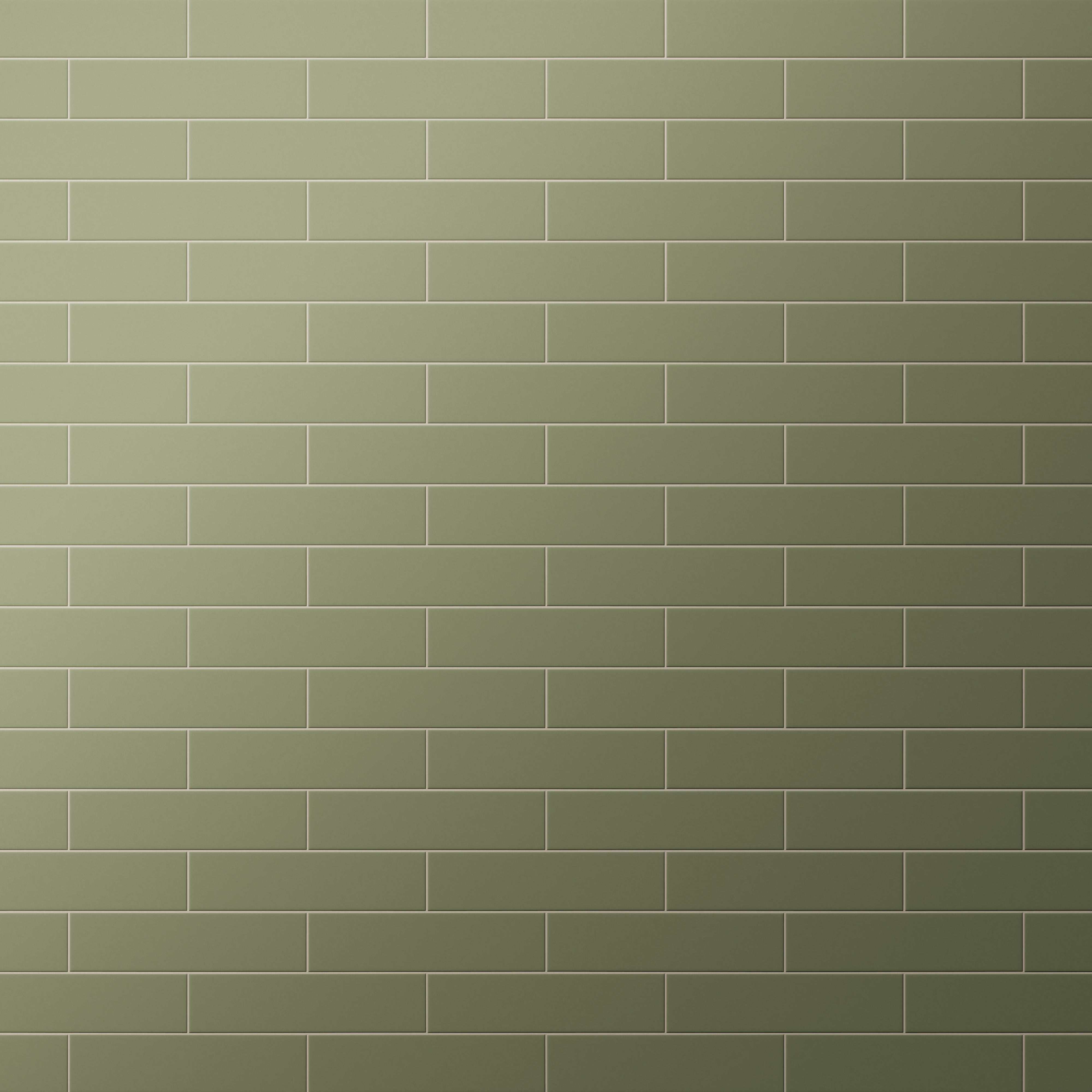 Merrick 3x11 Matte Porcelain Tile in Folk Green