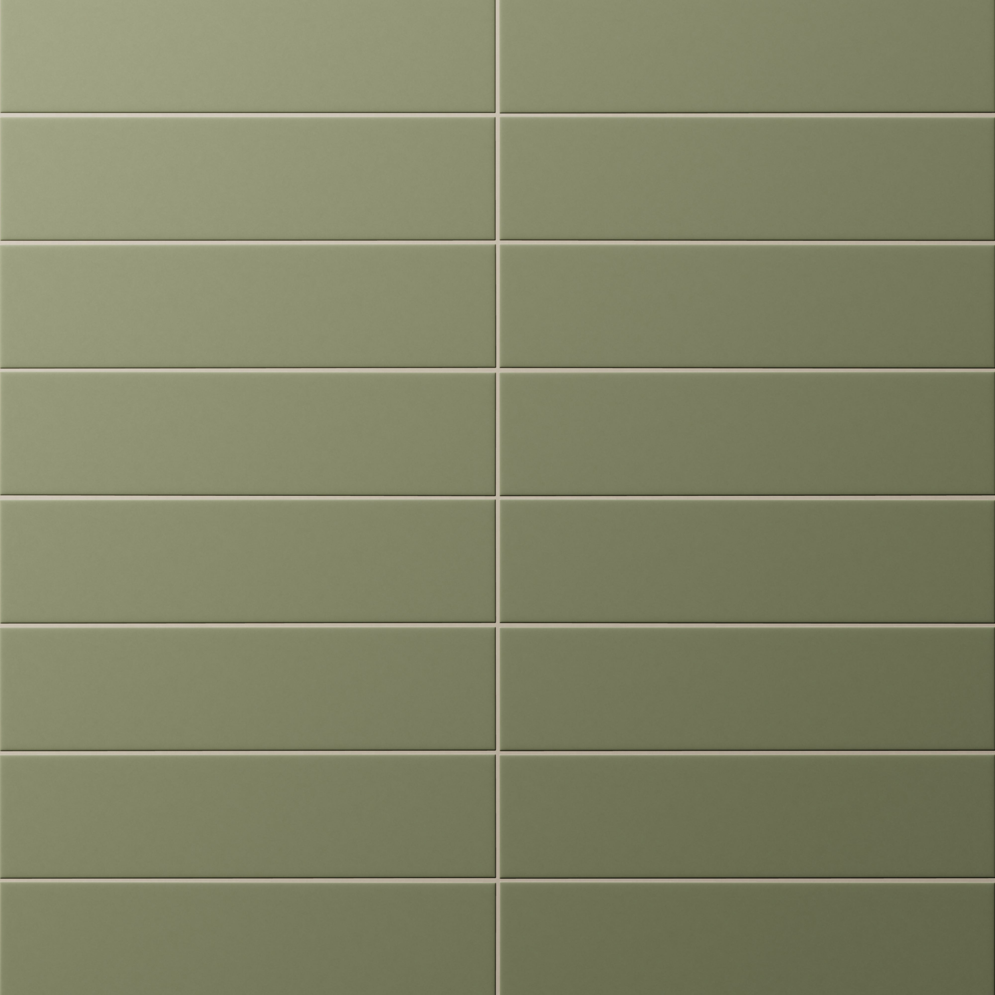 Merrick 3x11 Matte Porcelain Tile in Folk Green