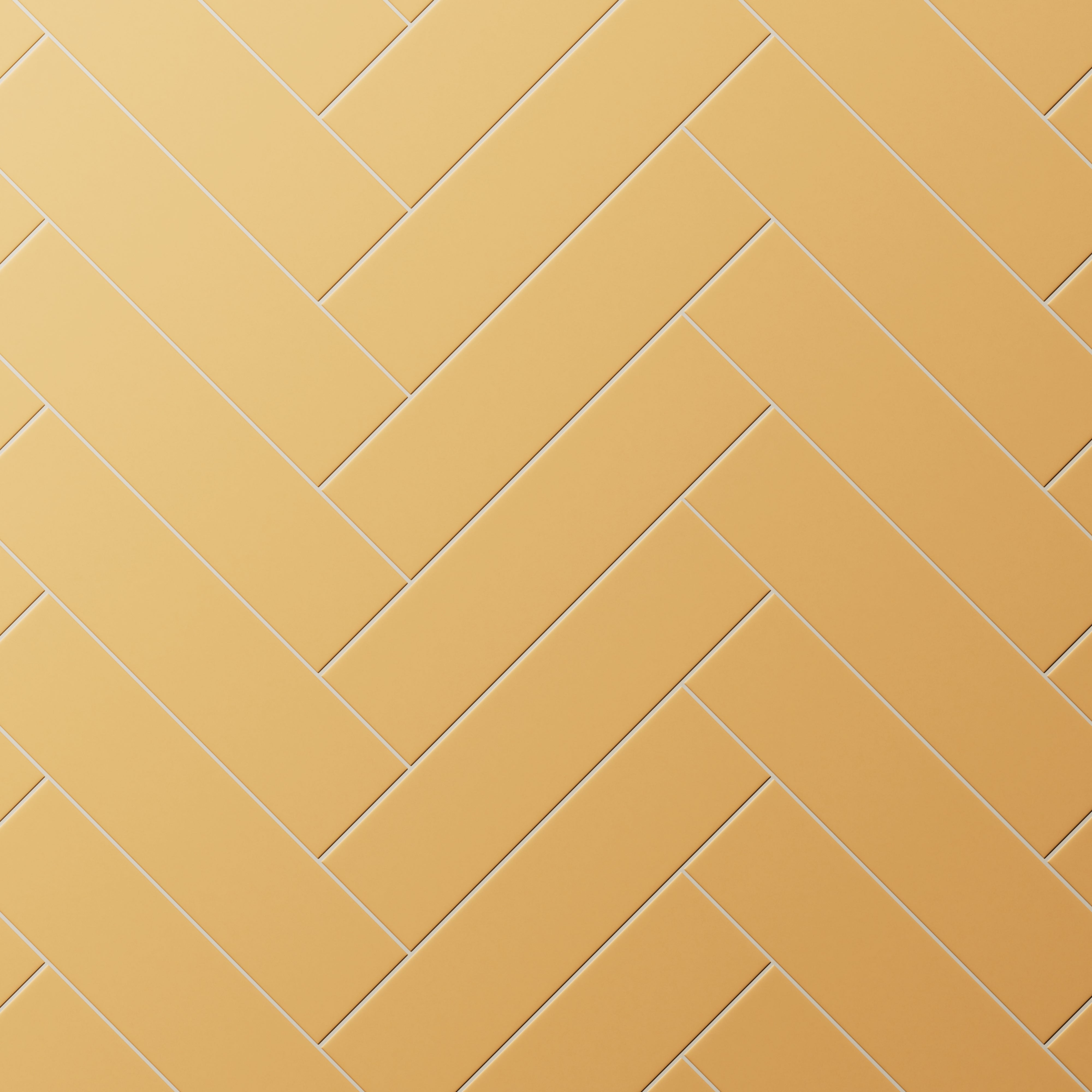 Merrick 3x11 Glossy Porcelain Tile in Acoustic Amber