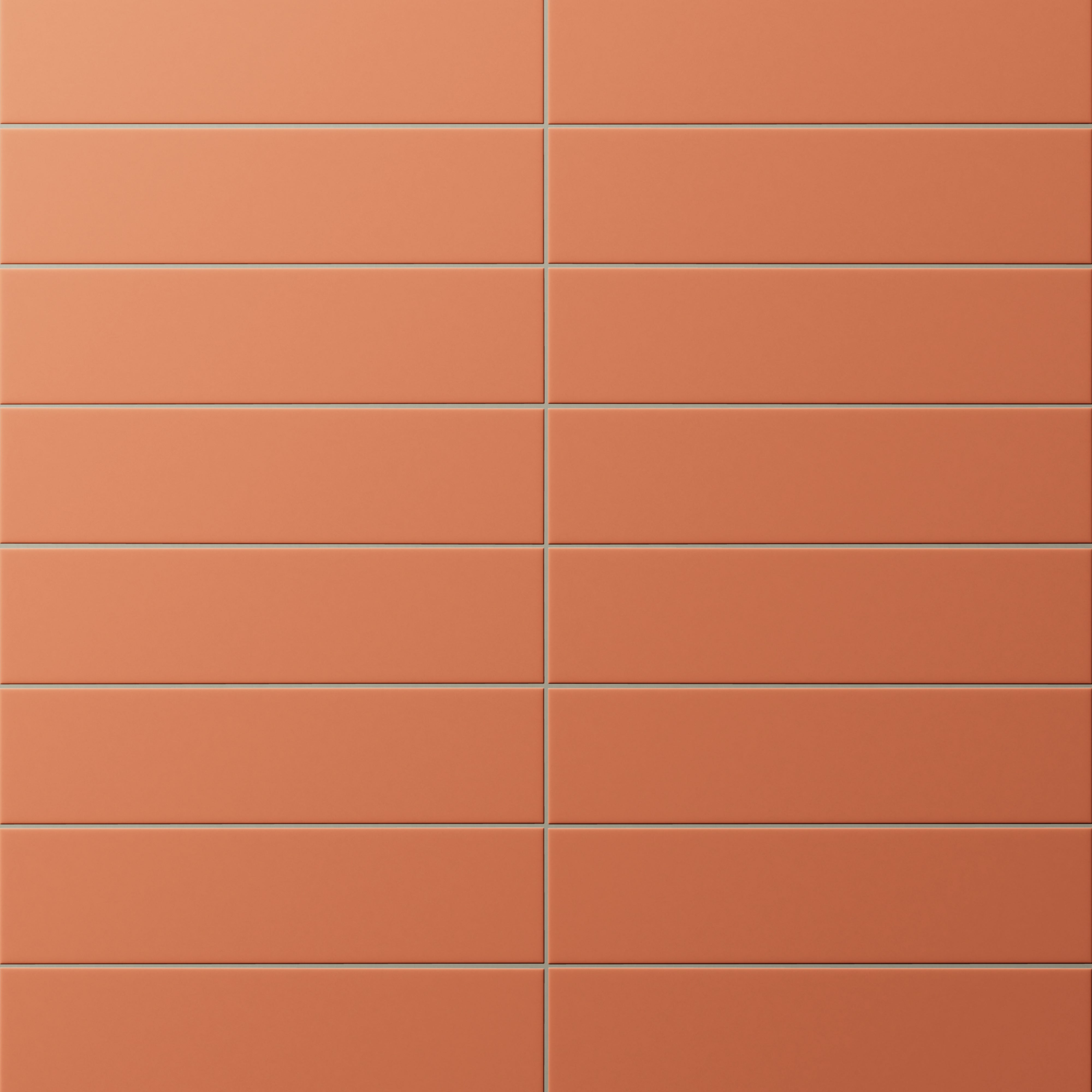 Merrick 3x11 Glossy Porcelain Tile in New-Age Terracota