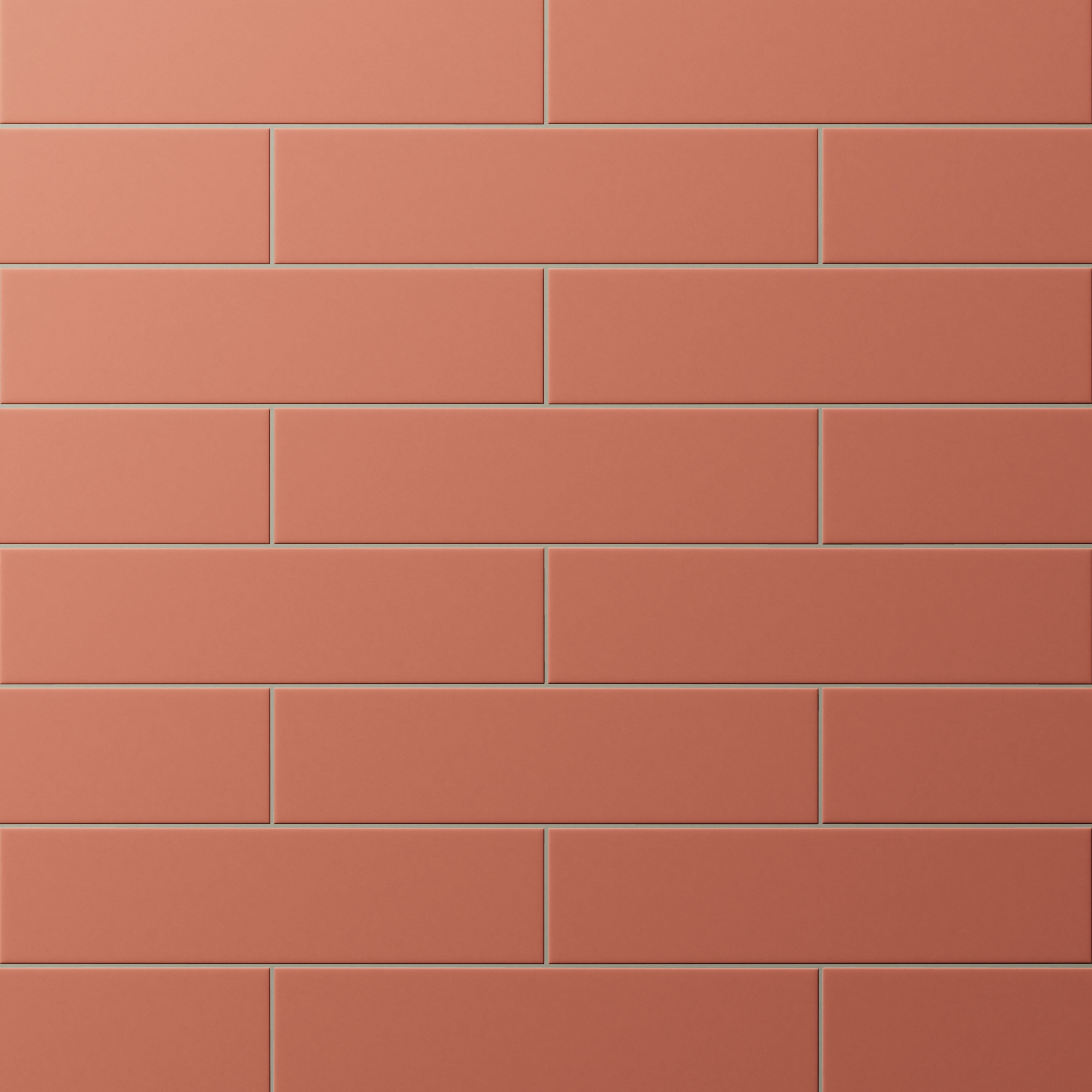 Merrick 3x11 Glossy Porcelain Tile in Indie Rust