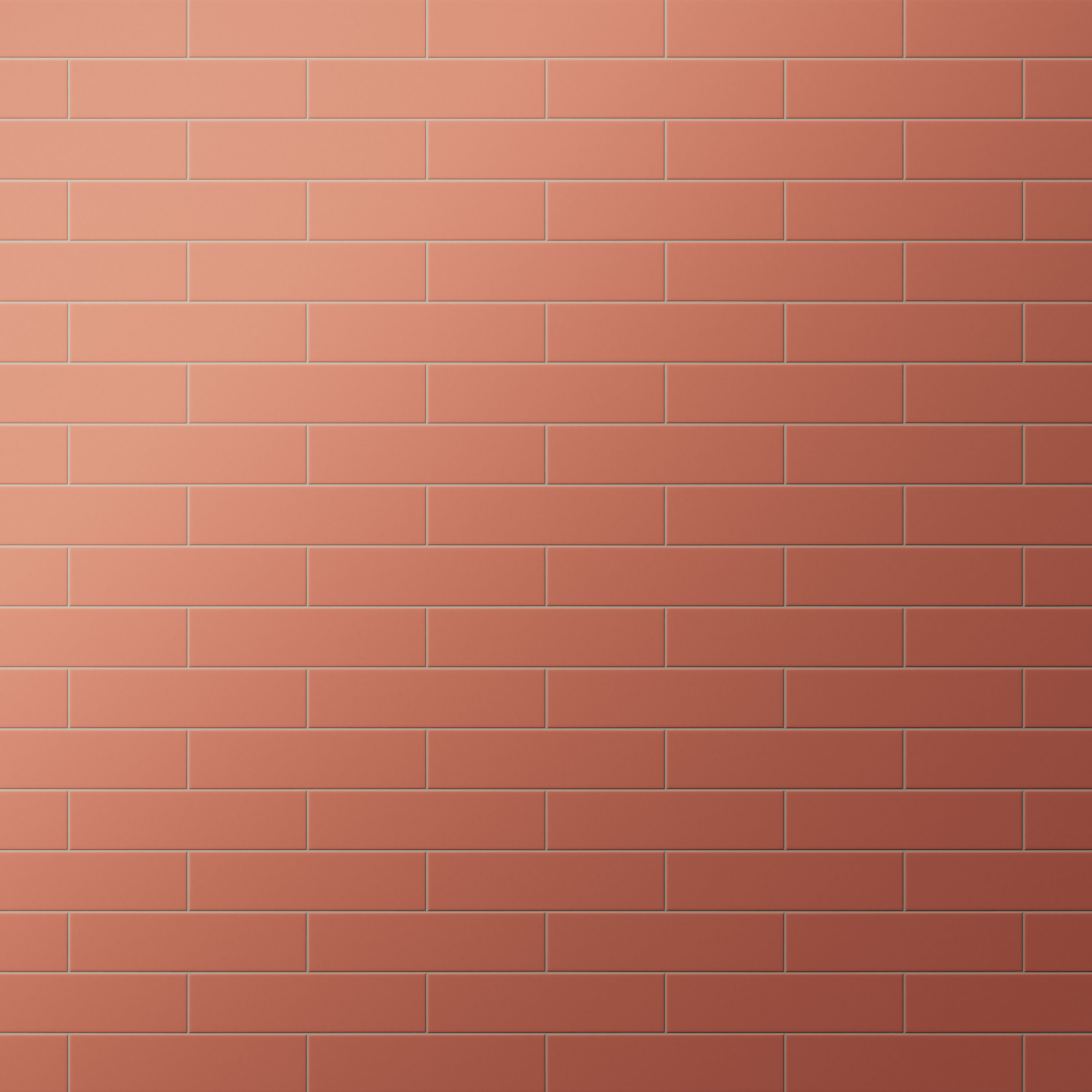 Merrick 3x11 Glossy Porcelain Tile in Indie Rust