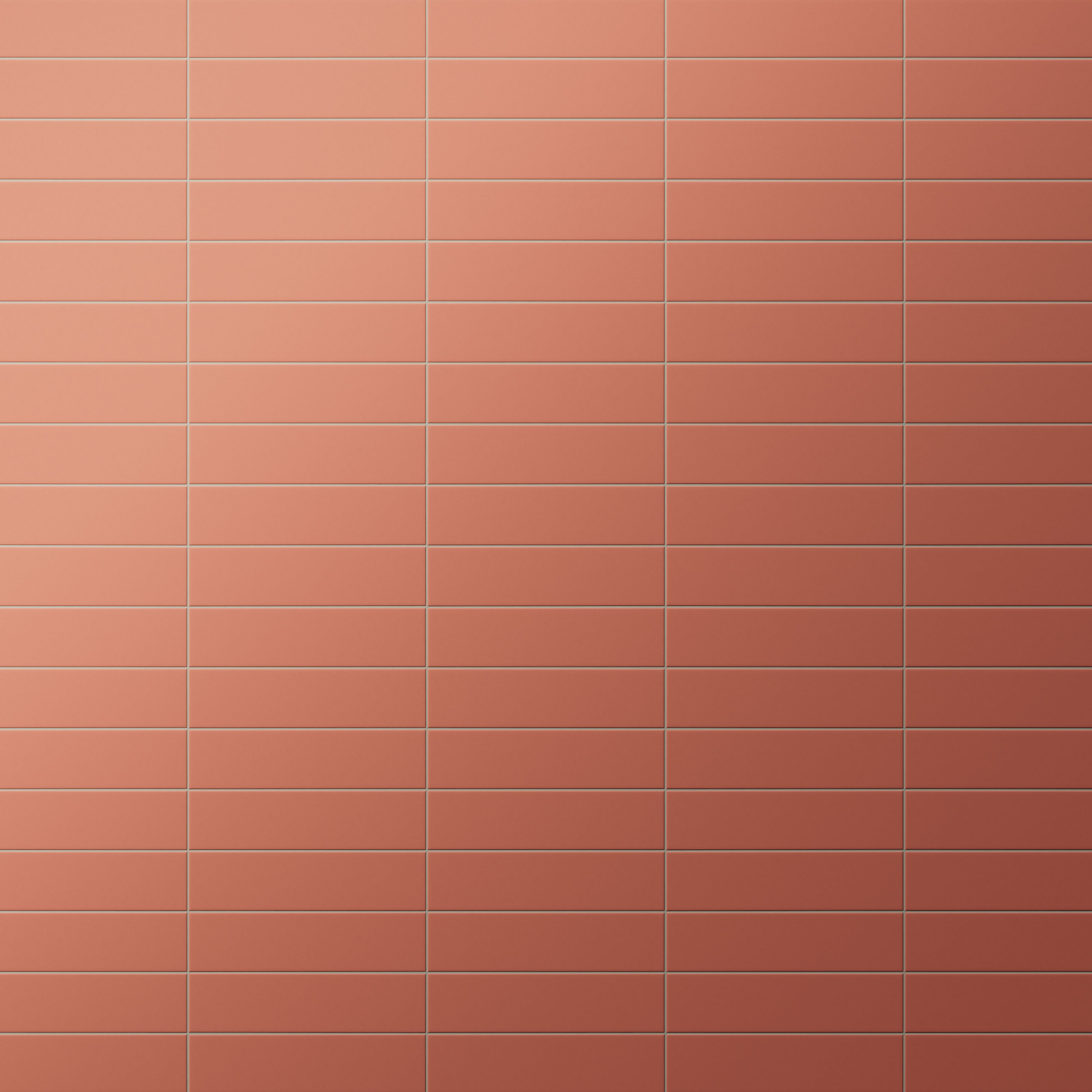 Merrick 3x11 Glossy Porcelain Tile in Indie Rust