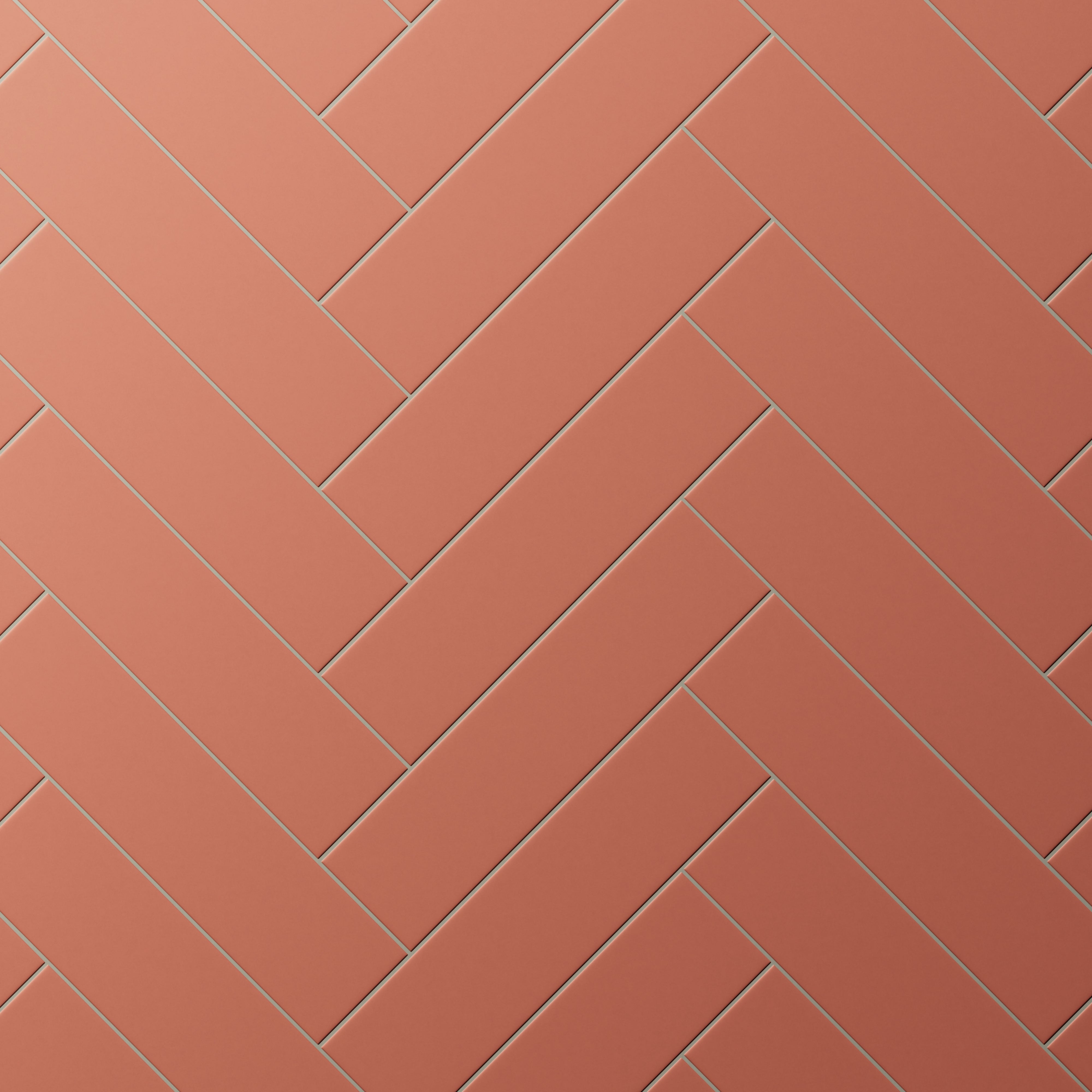 Merrick 3x11 Glossy Porcelain Tile in Indie Rust