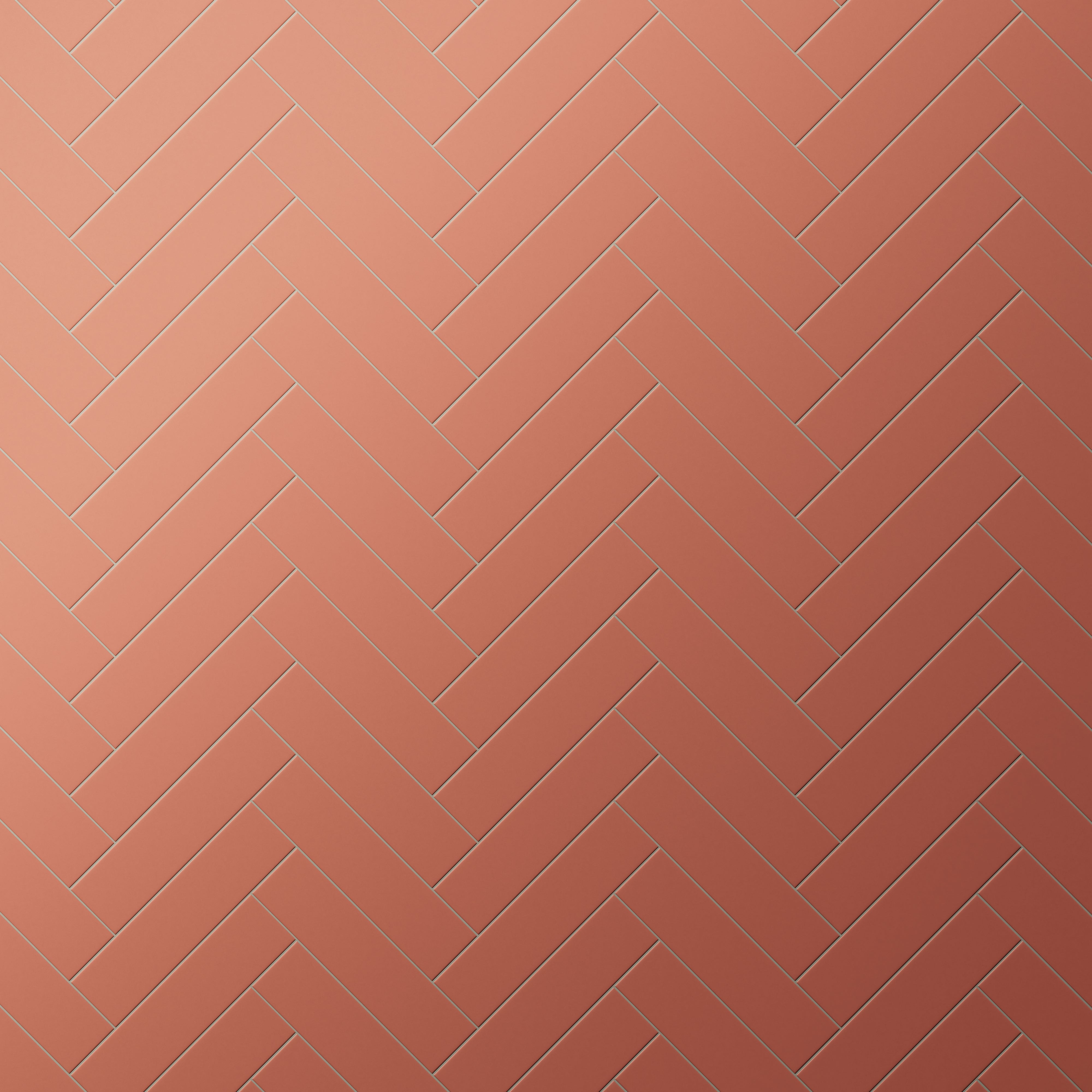 Merrick 3x11 Glossy Porcelain Tile in Indie Rust