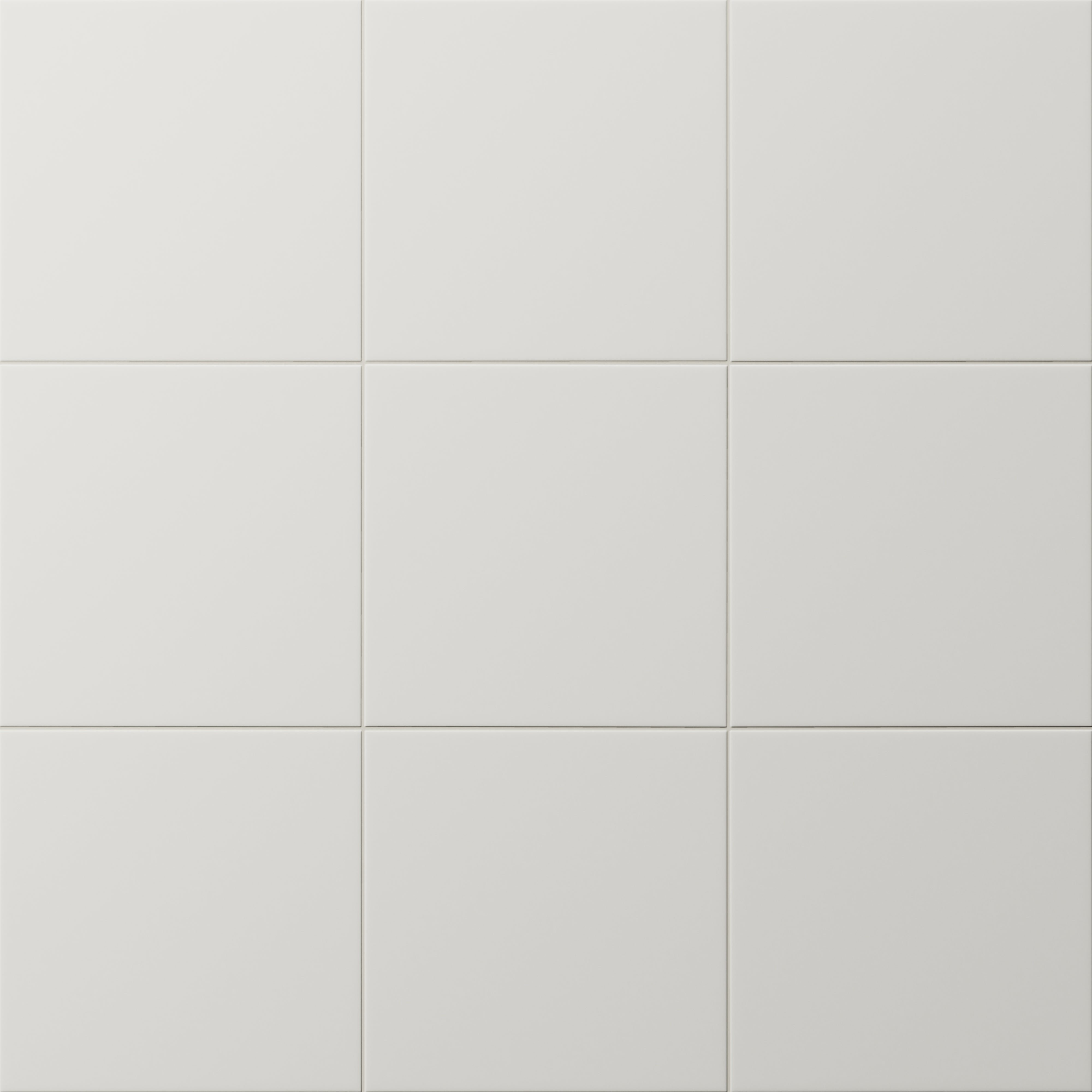 Merrick 8x8 Glossy Porcelain Tile in Ambient White