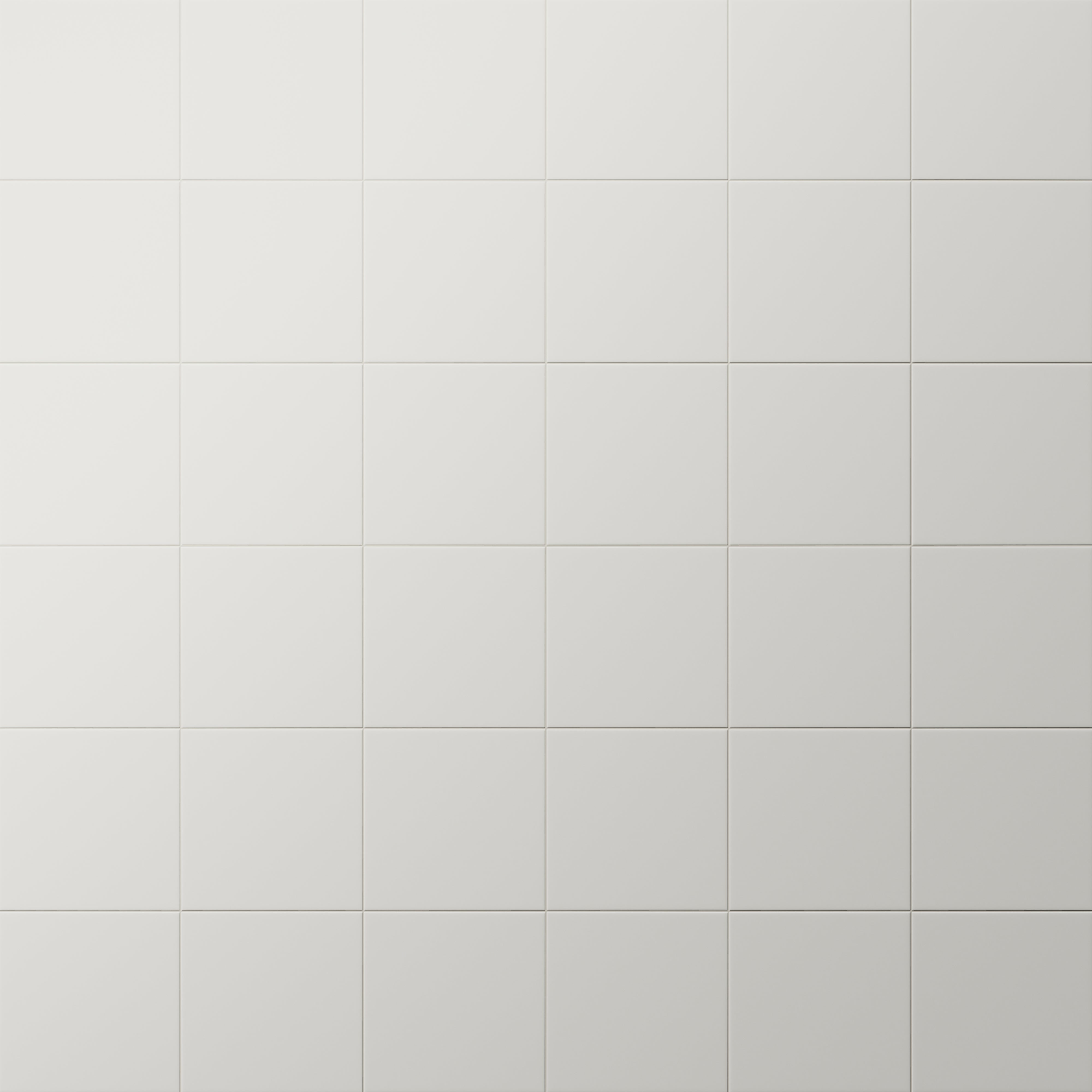 Merrick 8x8 Matte Porcelain Tile in Ambient White