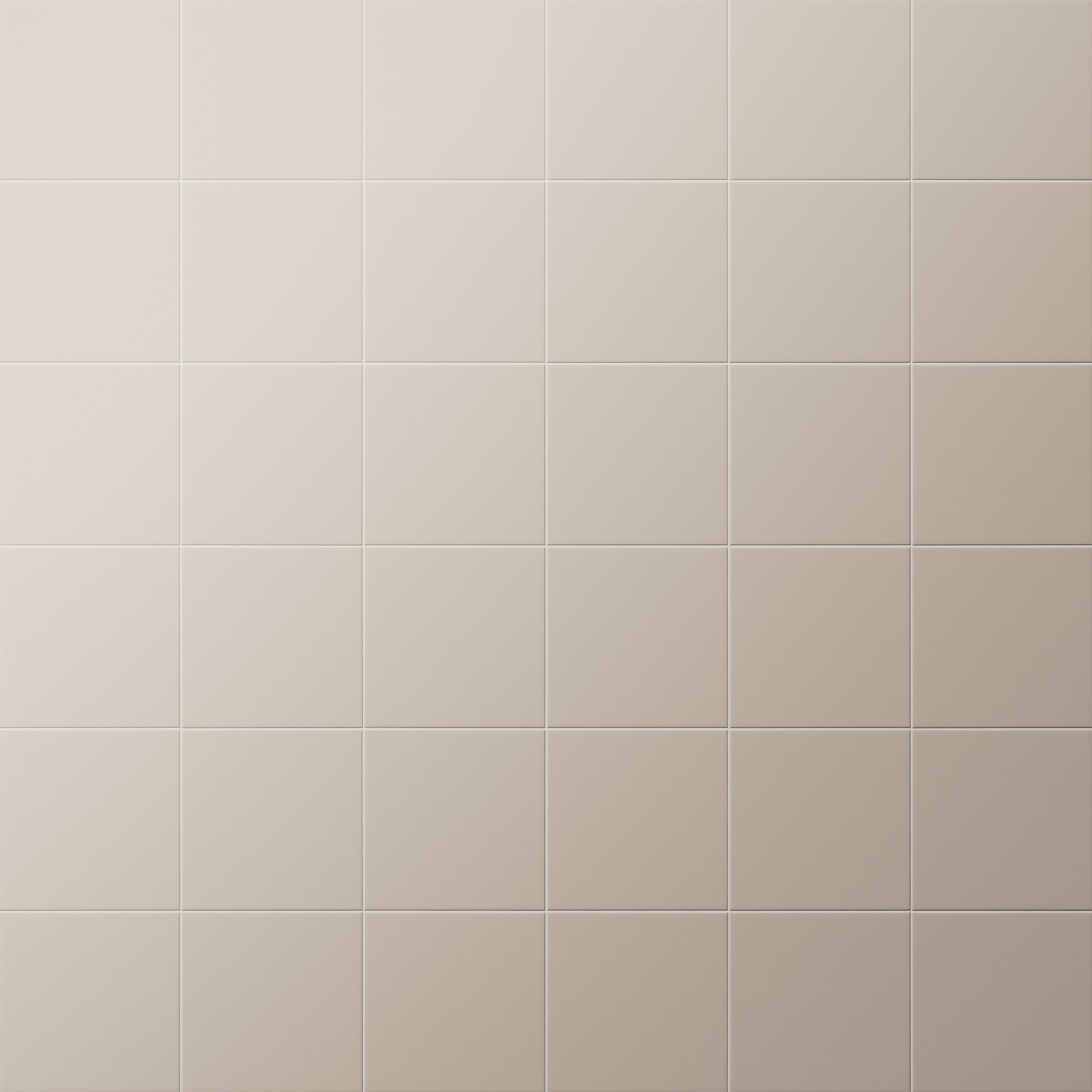 Merrick 8x8 Glossy Porcelain Tile in Grunge Greige