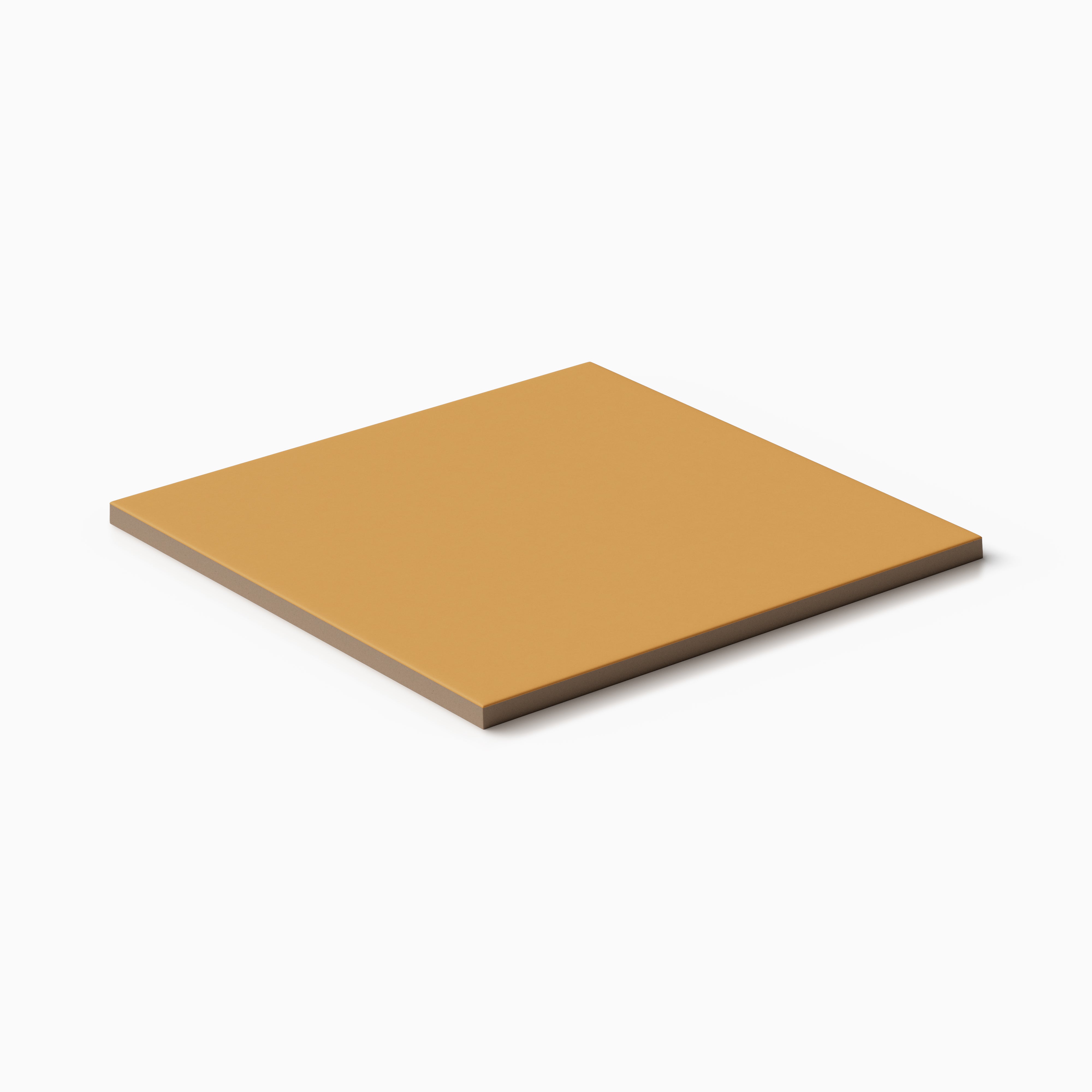Merrick 8x8 Matte Porcelain Tile in Acoustic Amber