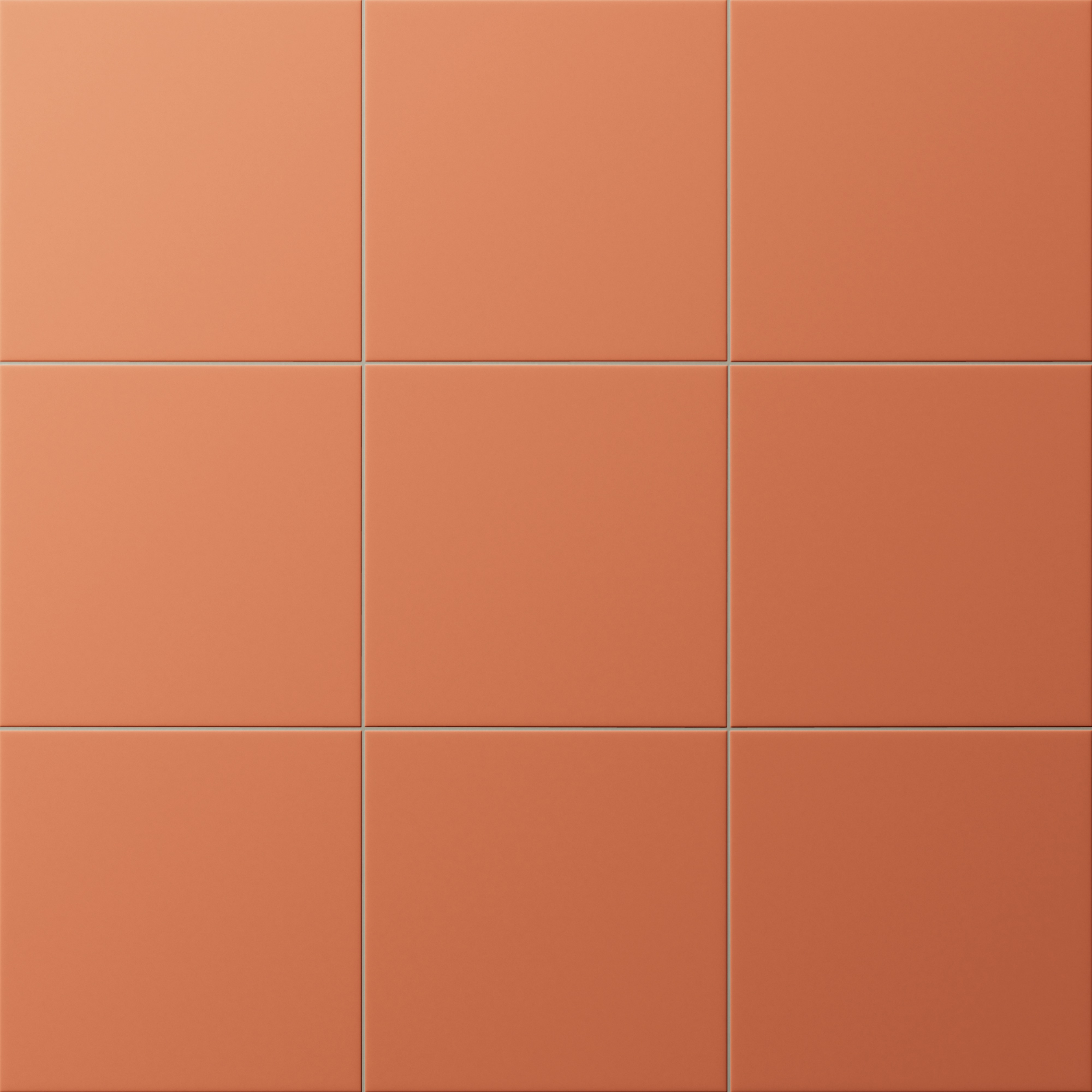 Merrick 8x8 Matte Porcelain Tile in New-Age Terracota