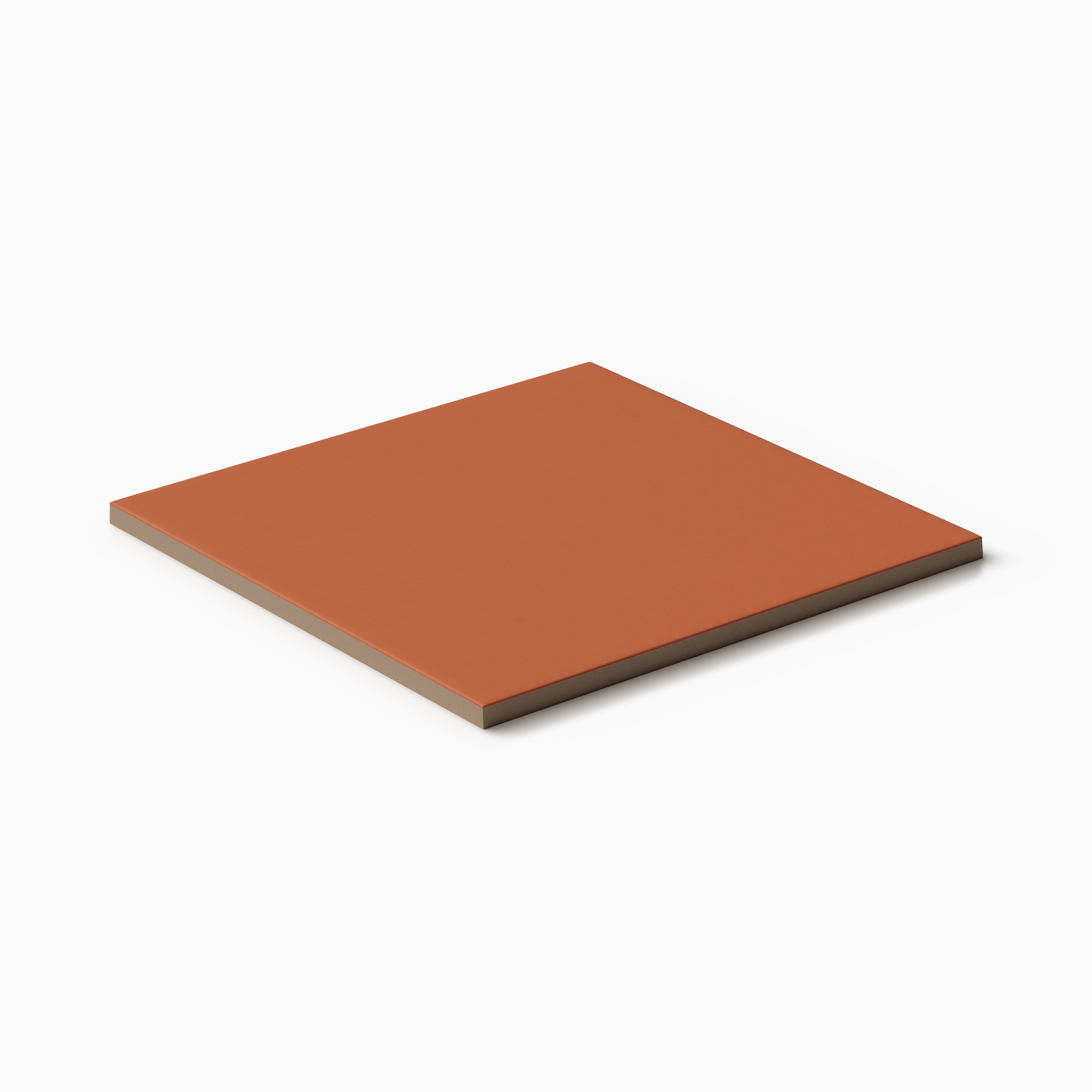 Merrick 8x8 Glossy Porcelain Tile in New-Age Terracota