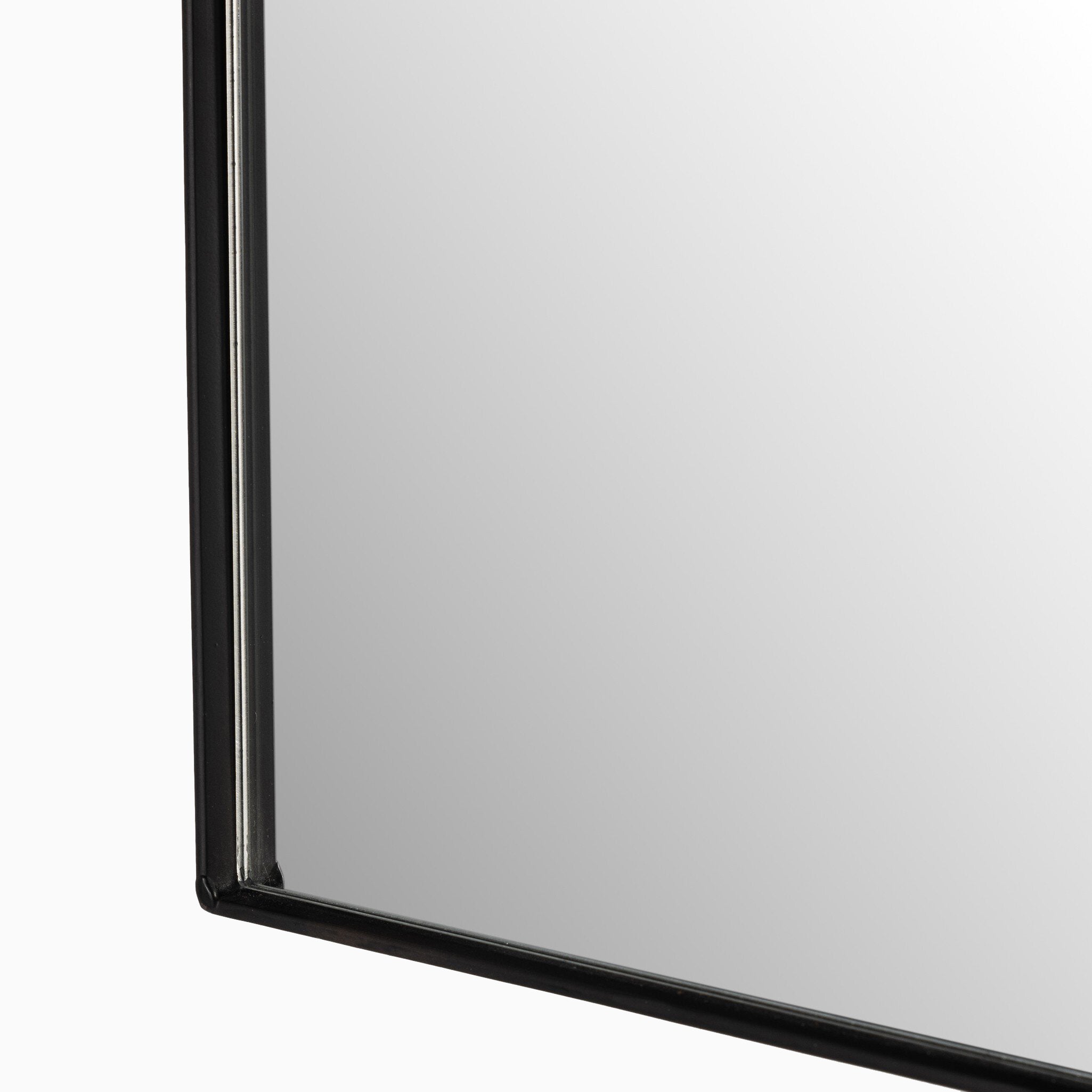 Everdale Small Mirror in Gunmetal