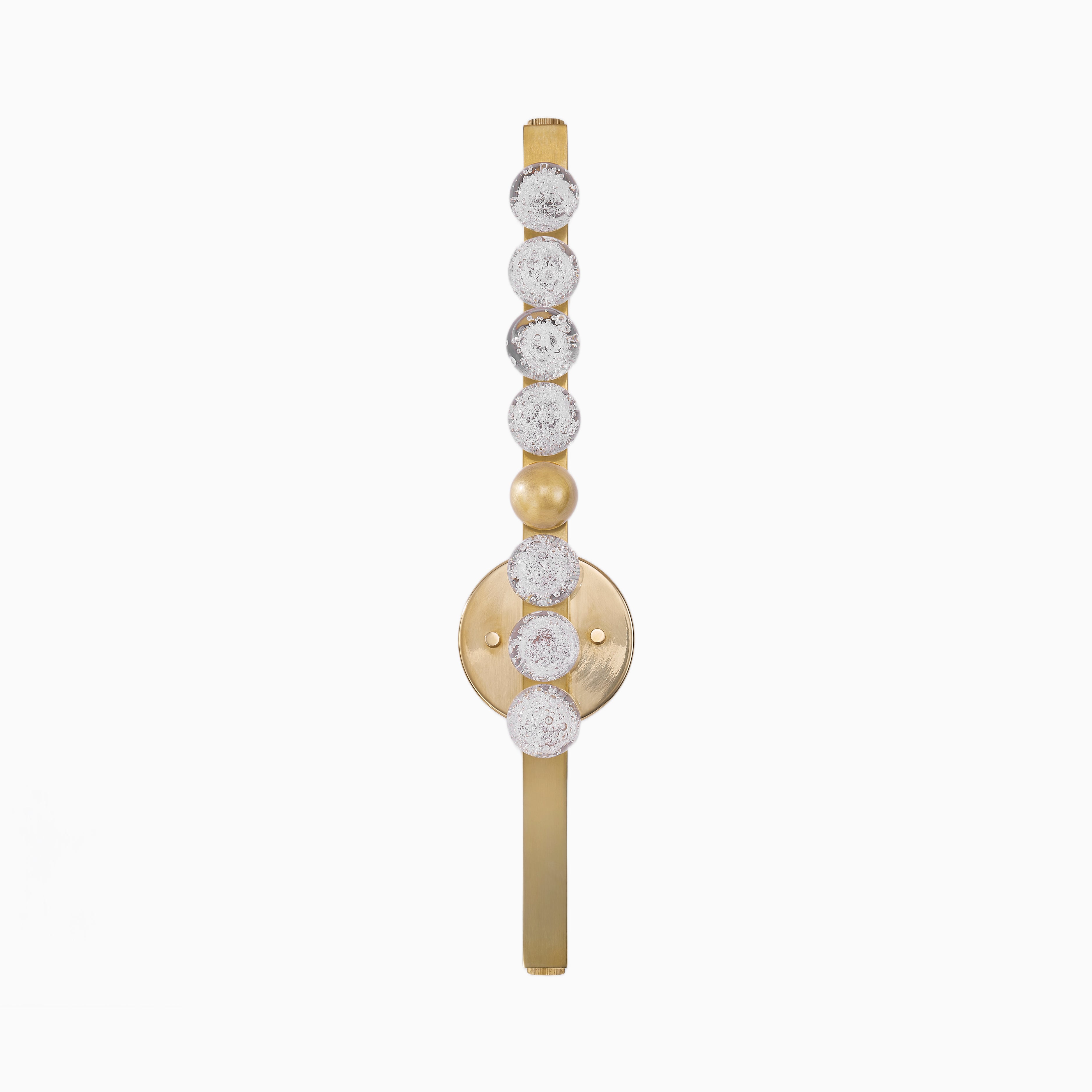 Sapphira Wall Sconce In Vintage Brass