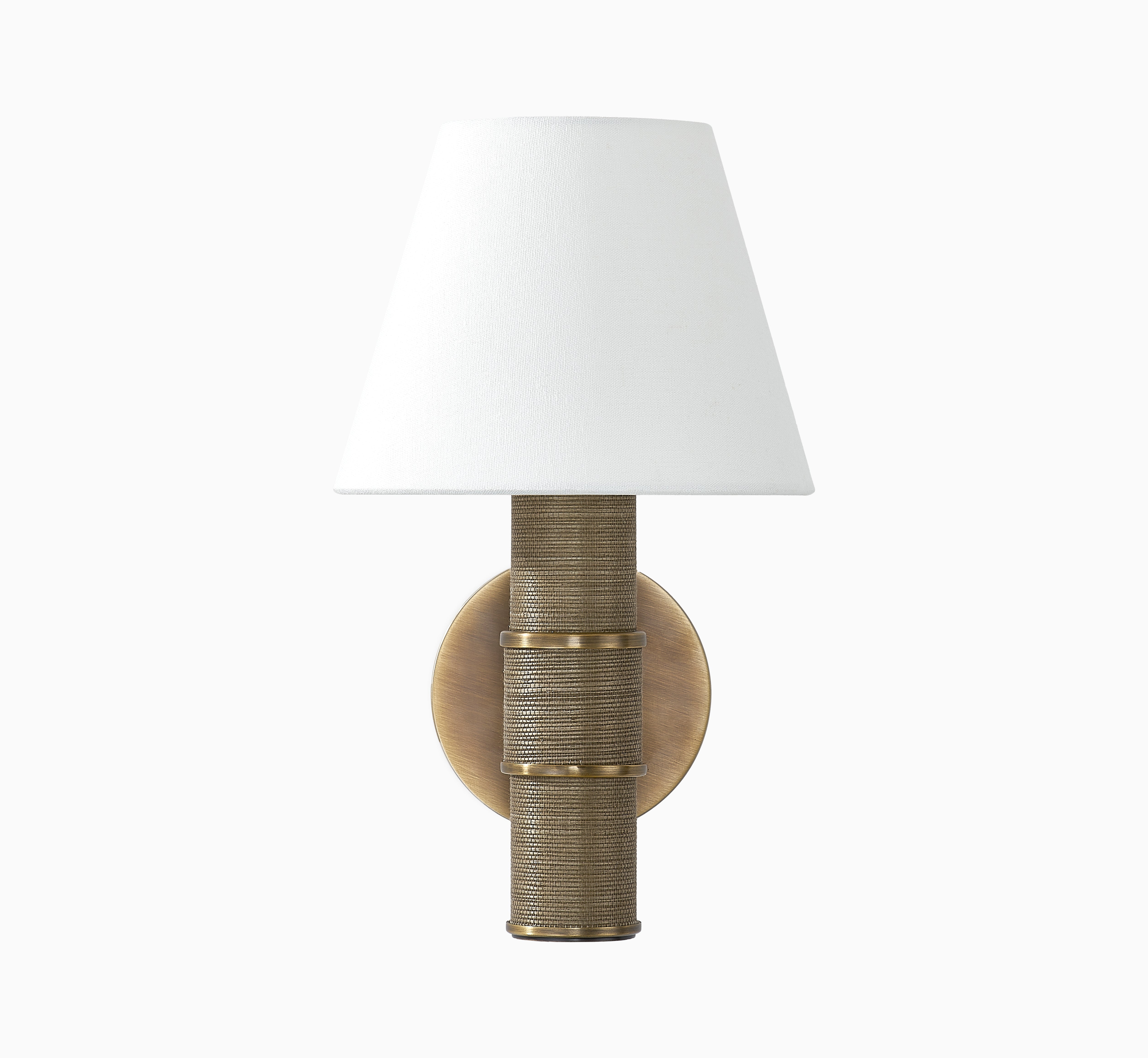 Raya Wall Sconce In Patina Brass