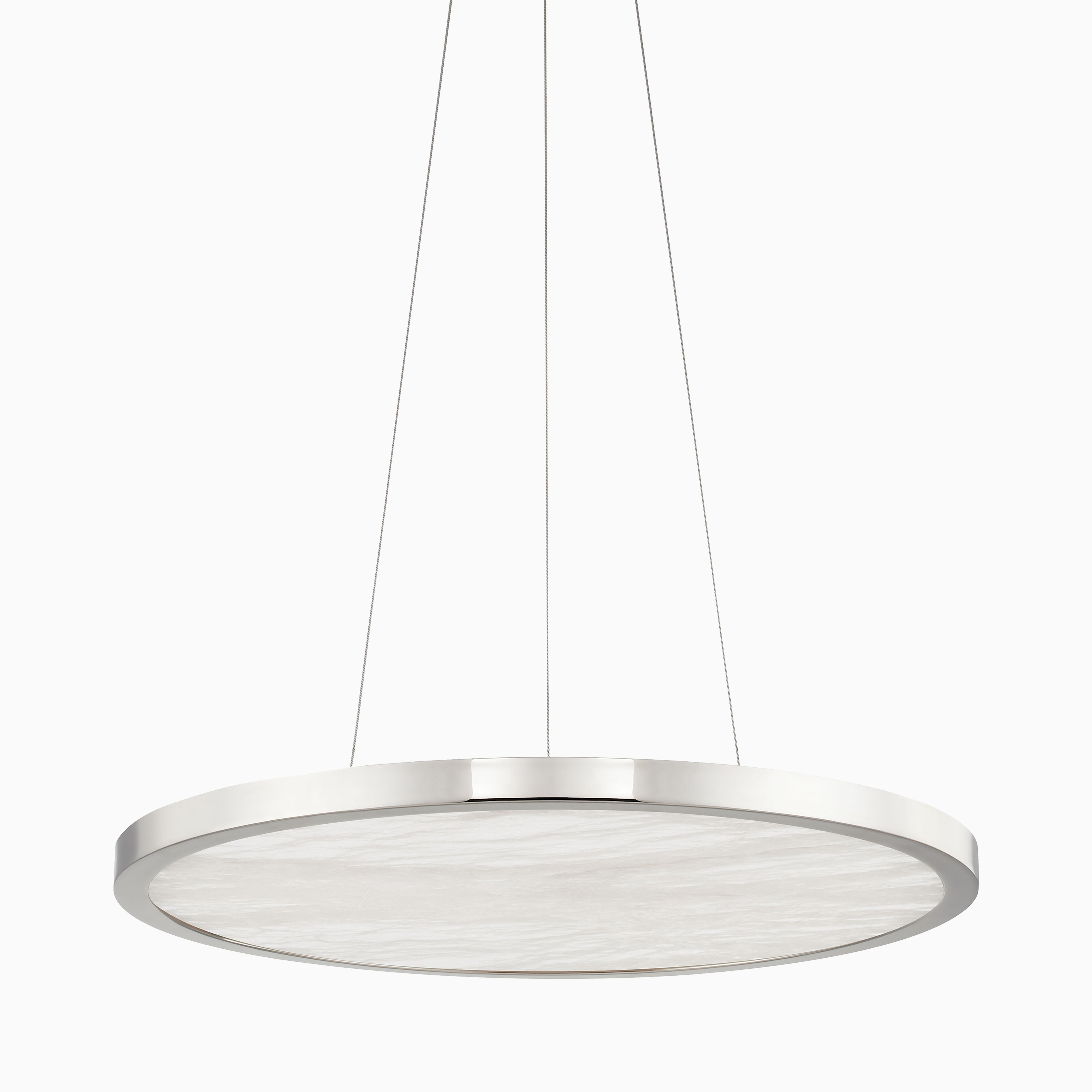 Kennie 24" Chandelier in Polished Nickel
