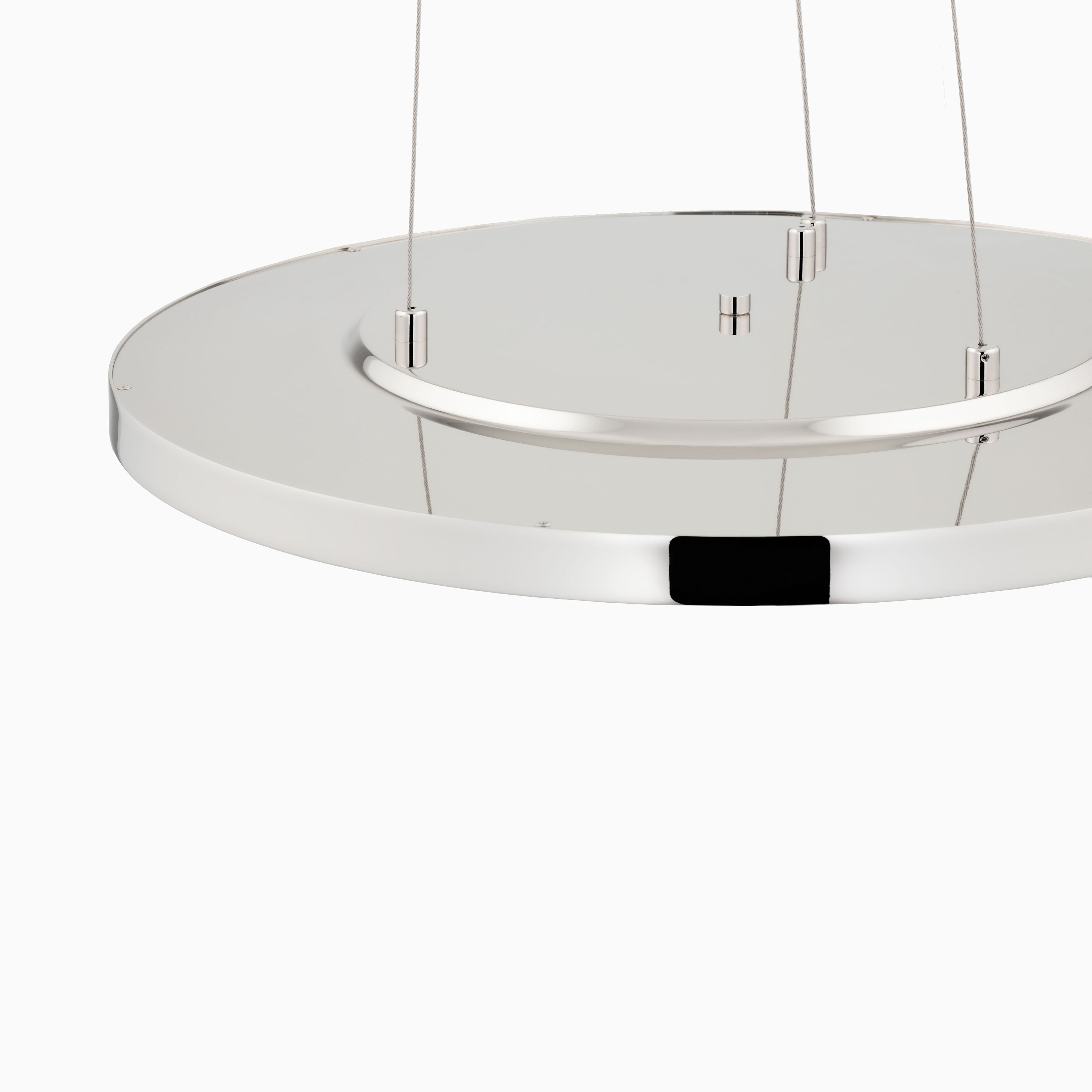 Kennie 24" Chandelier in Polished Nickel