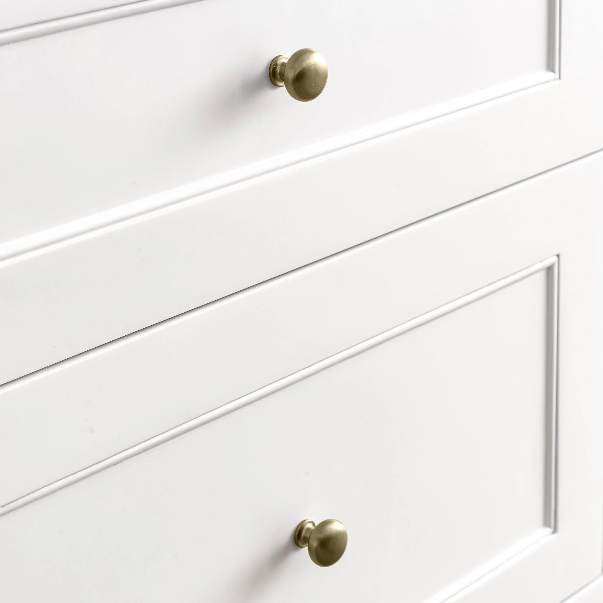 Bridgette 48" Single Vanity in Bright White with 3 cm White Zeus Quartz Top