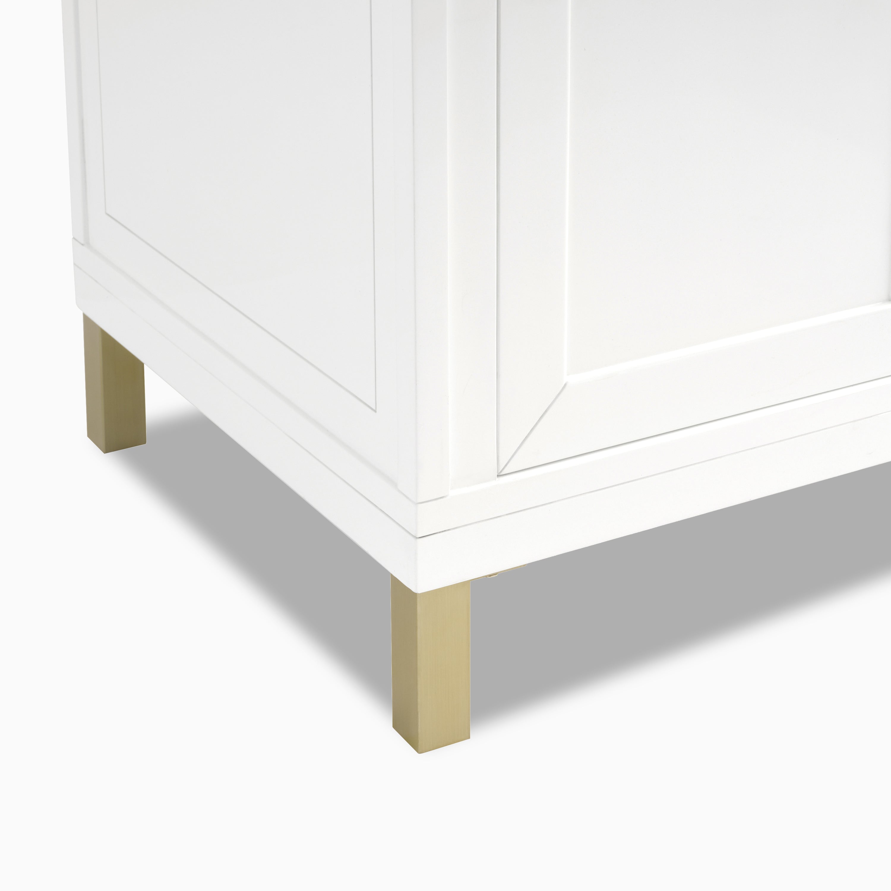 Janelle 36" Single Vanity in Glossy White with 3 cm White Zeus Silestone Top